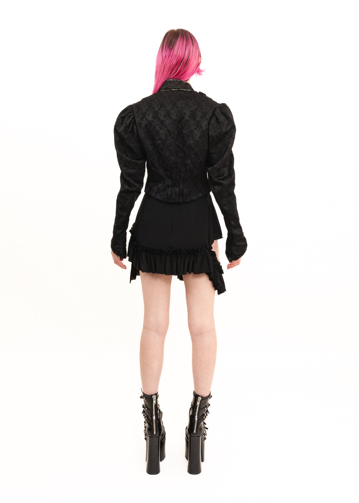 Victorian puff sleeve jacket