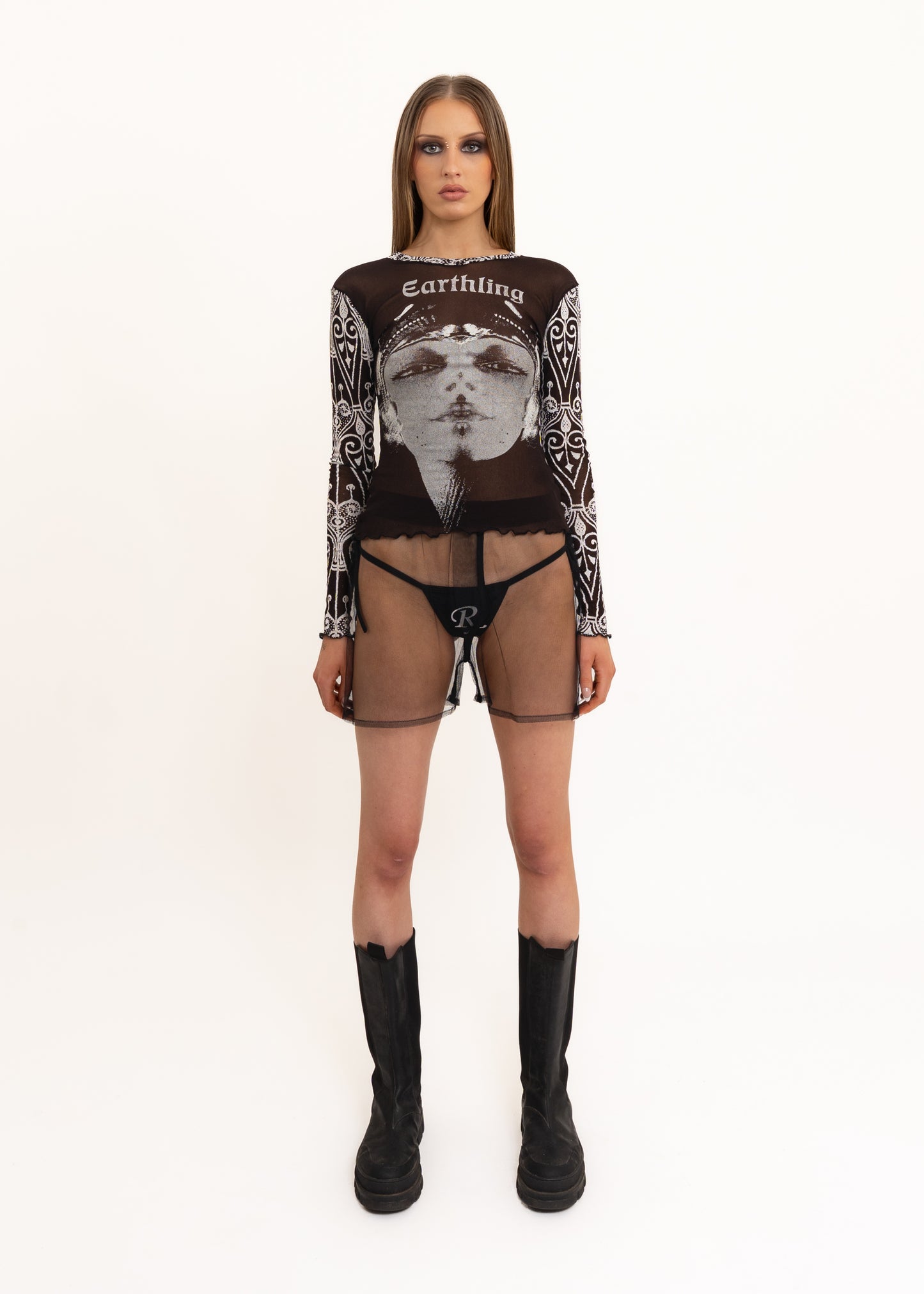 Tulle Boxer Shorts