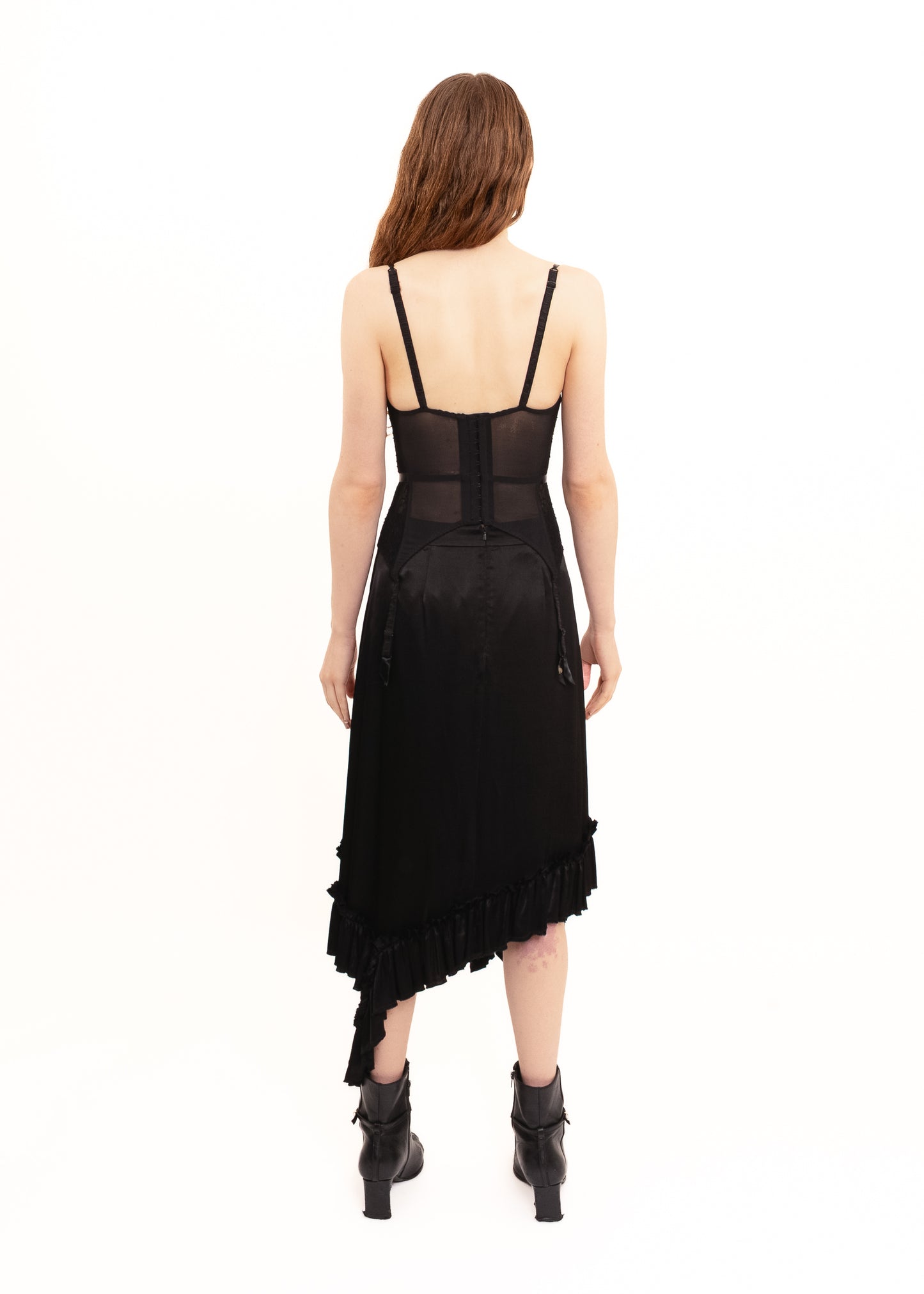 "Love' lace boned bustier/ corset