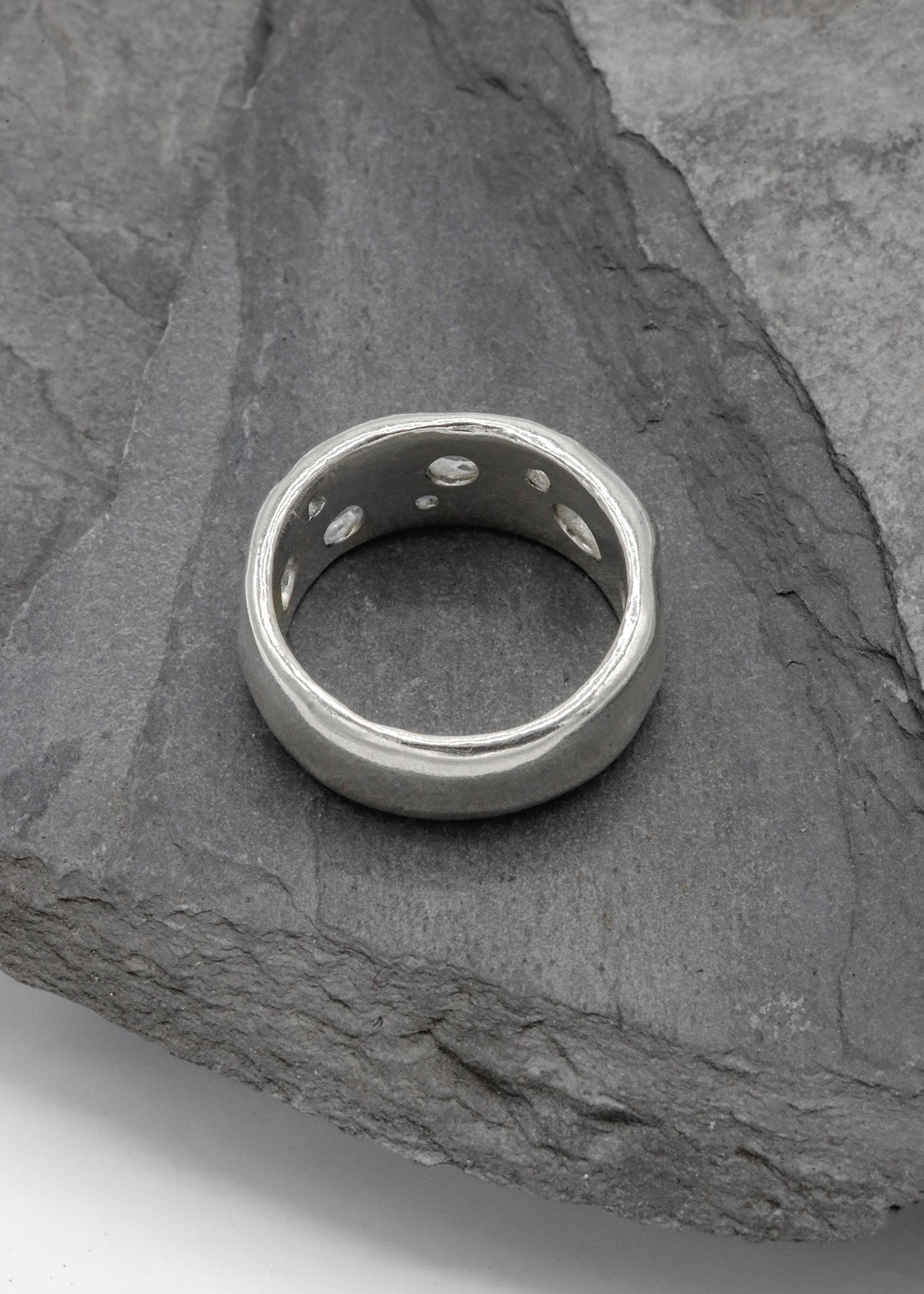 Mortar Ring- Tanzanite