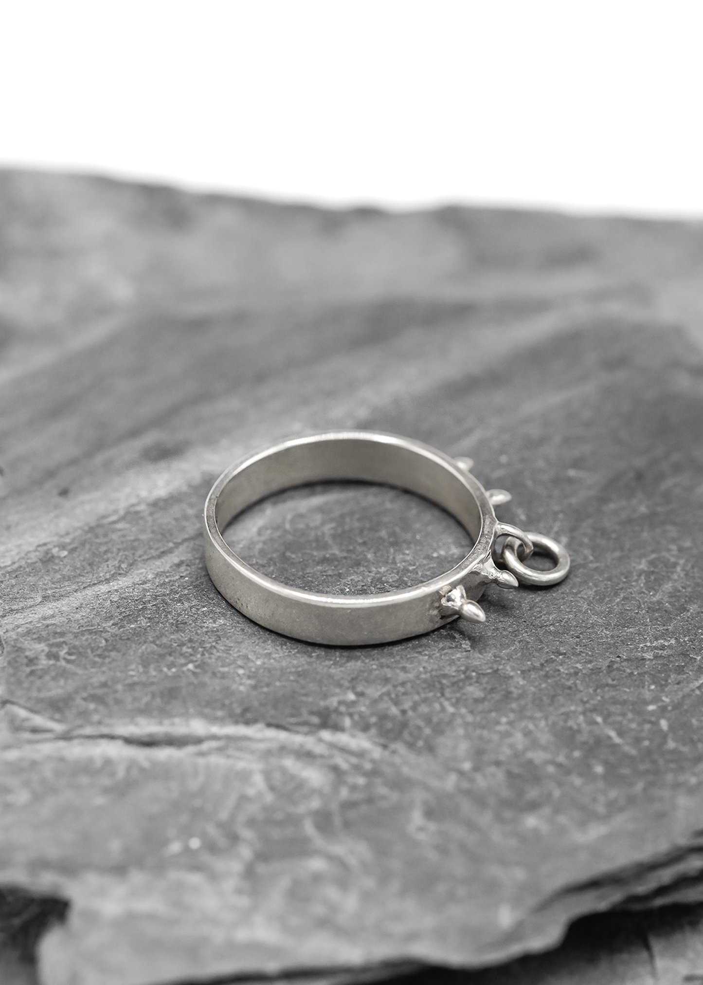 Spiked collar ring