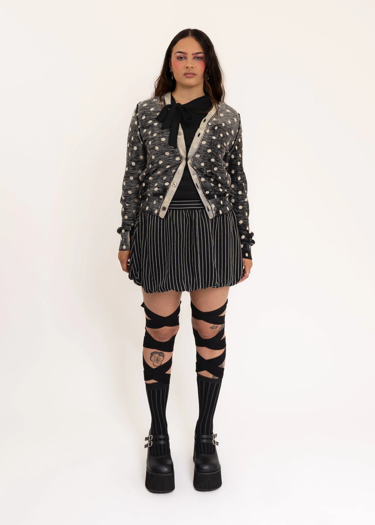 Comme des Garçons Comme des Garçons AD2010 “Inside Out’ Wool Cardigan