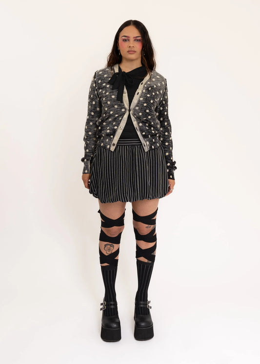 Comme des Garçons Comme des Garçons AD2010 “Inside Out’ Wool Cardigan