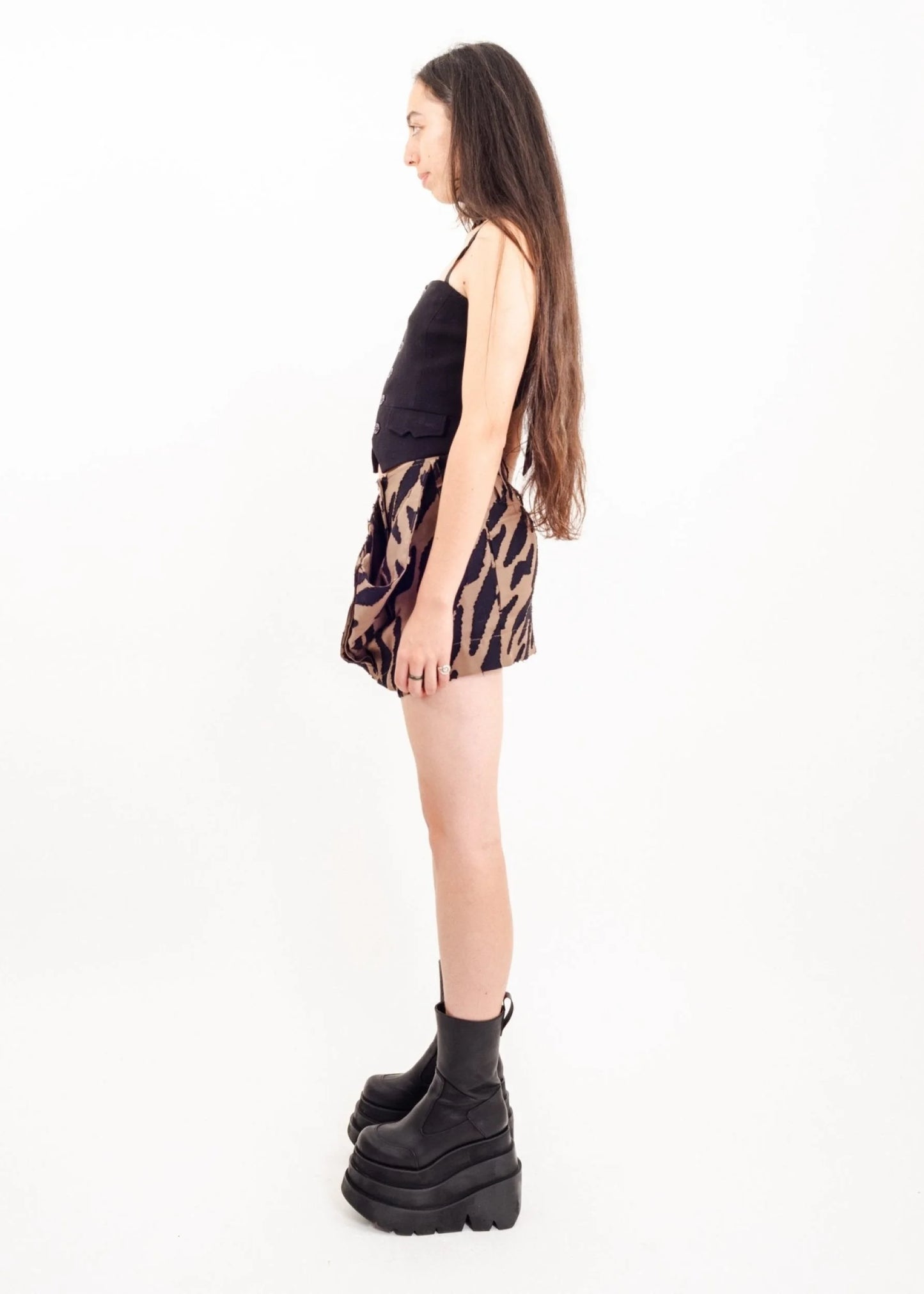 Vivienne Westwood Anglomania Asymmetric mini skirt