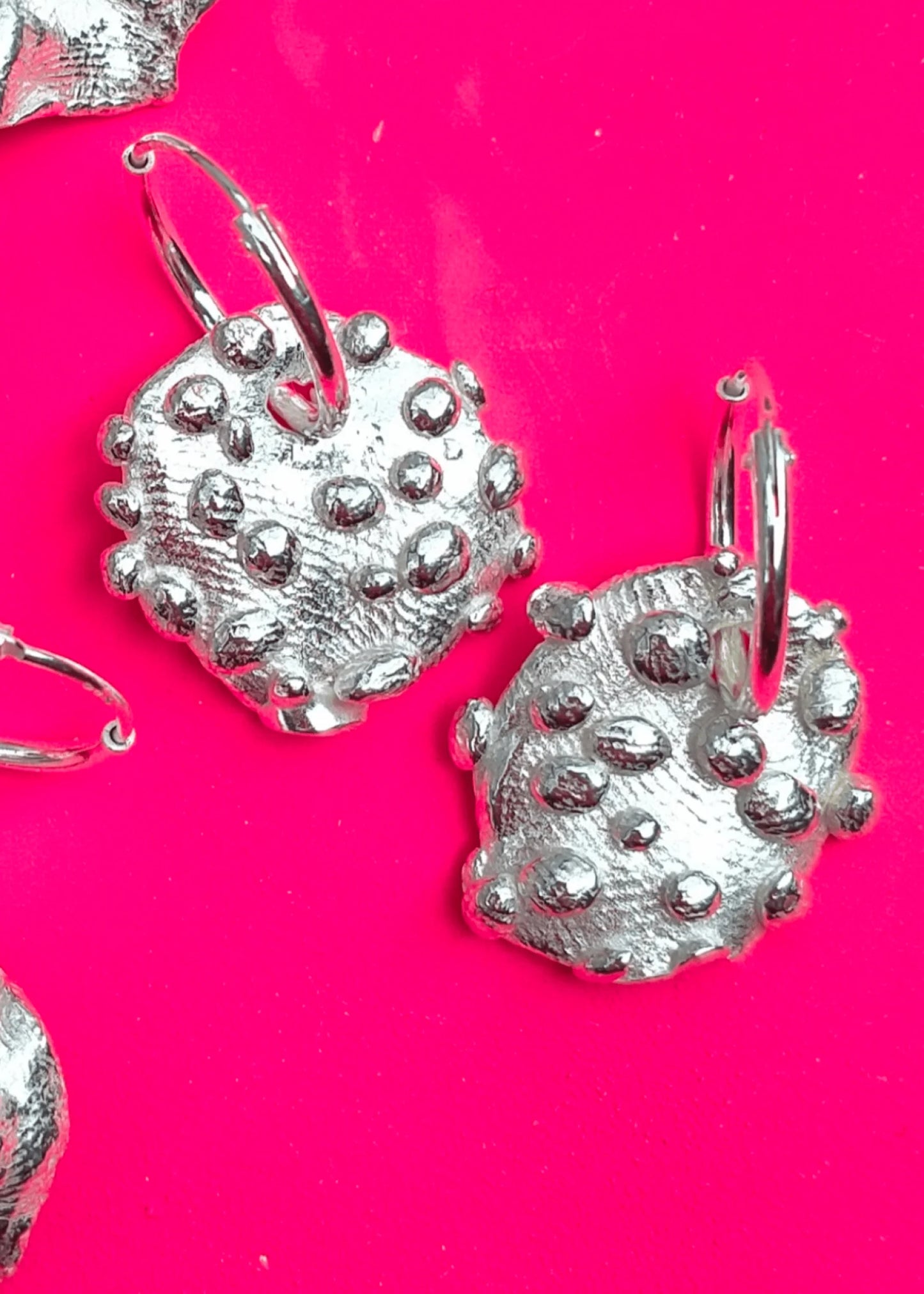 Flora Bird Baby Berry sleeper earrings