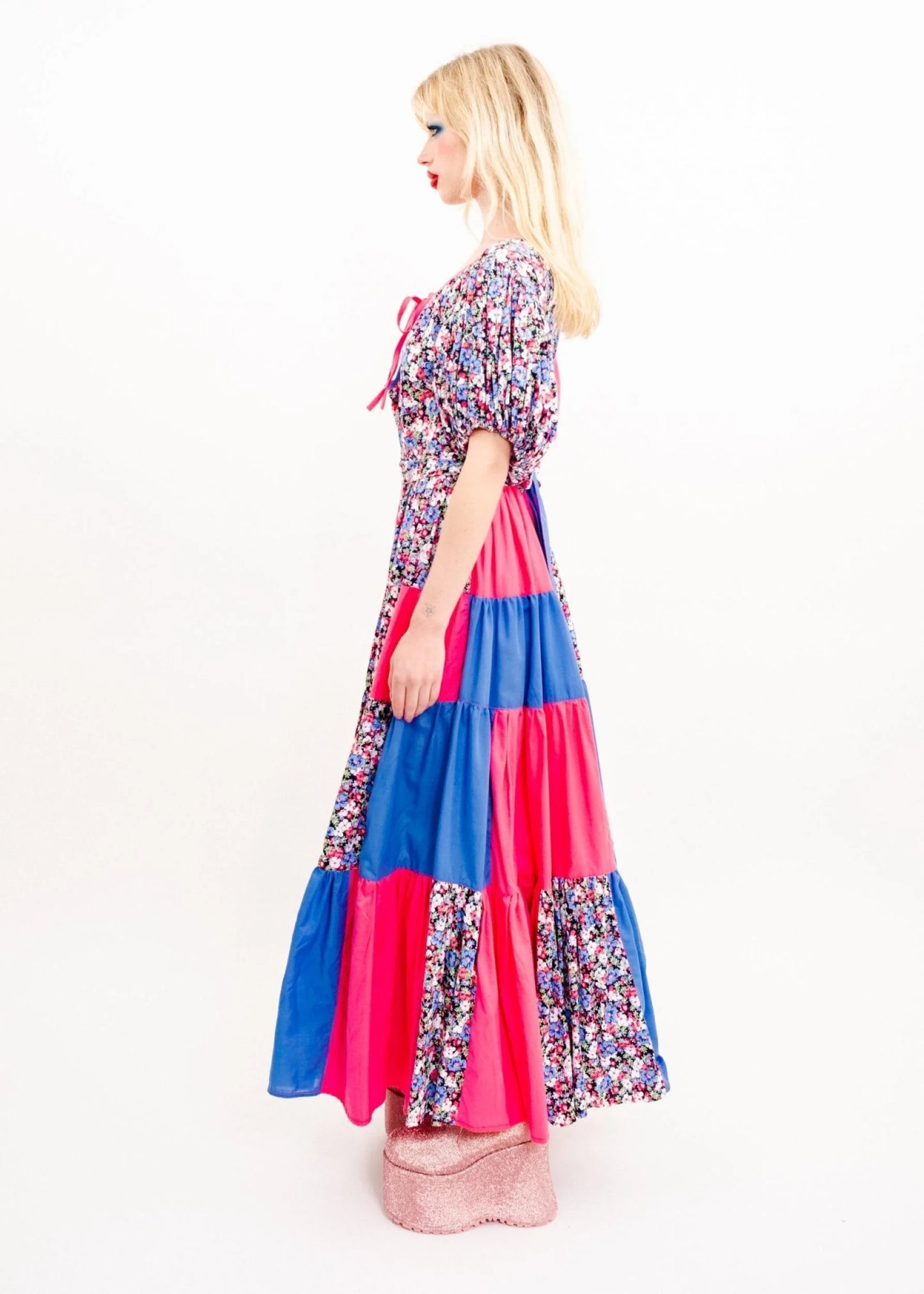 Jojo The Label Blossom Patchwork Dress