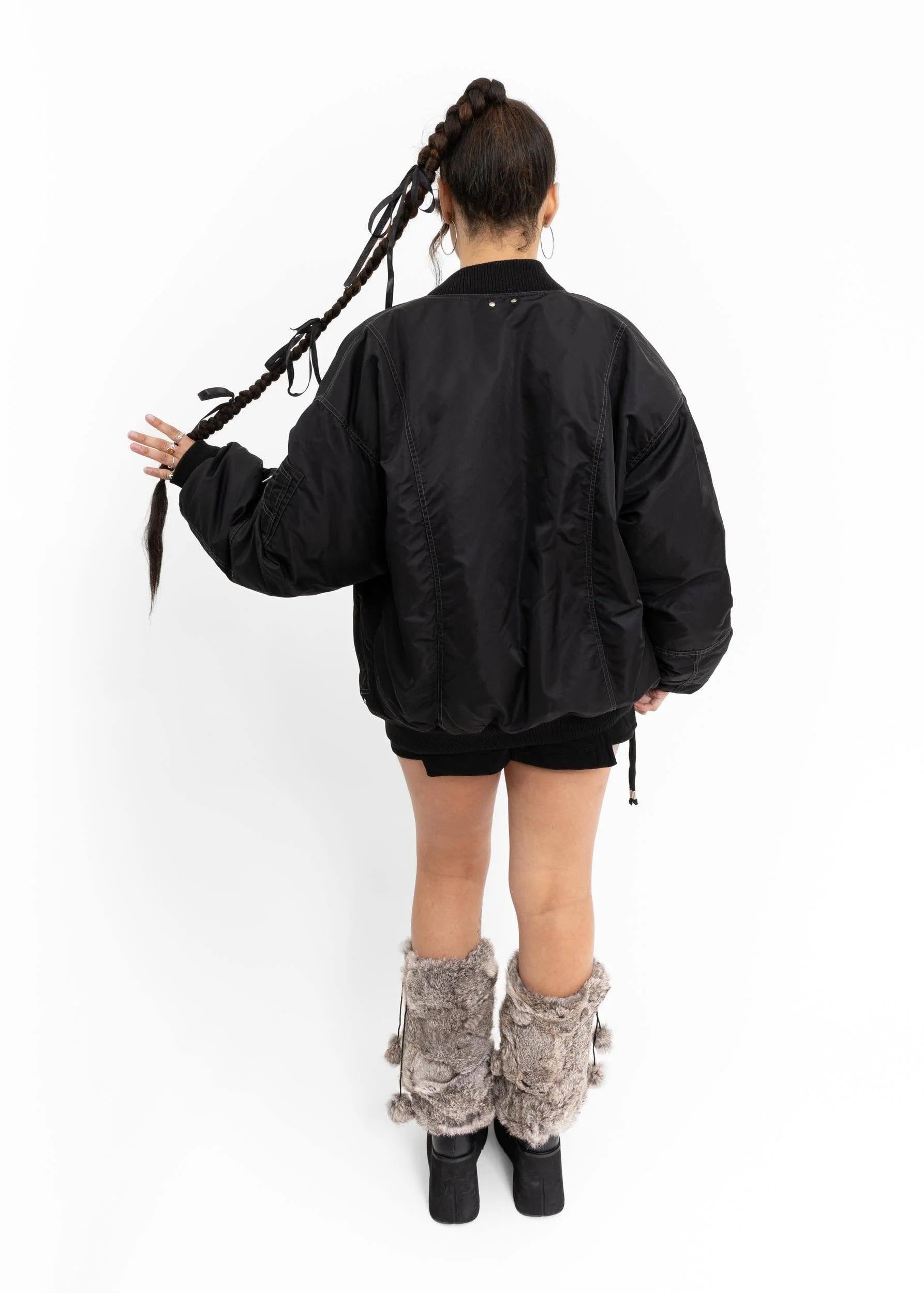 Revived Archive Bomber jacket with oversized pocket detailing
