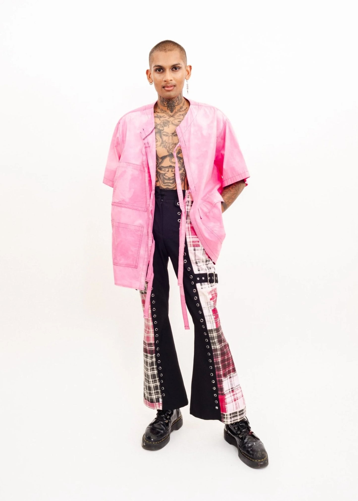 Karaoke Superstars Boxy tie front shirt