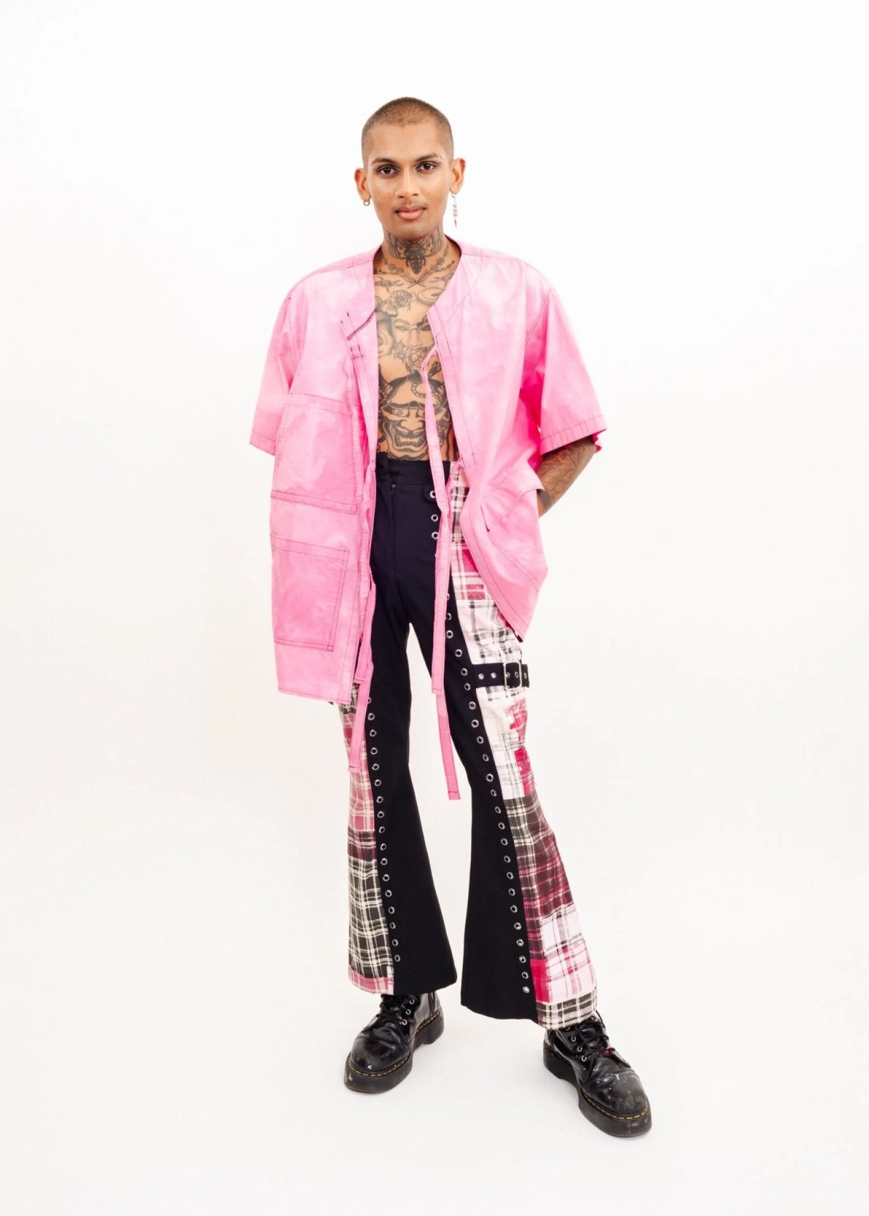 Karaoke Superstars Boxy tie front shirt