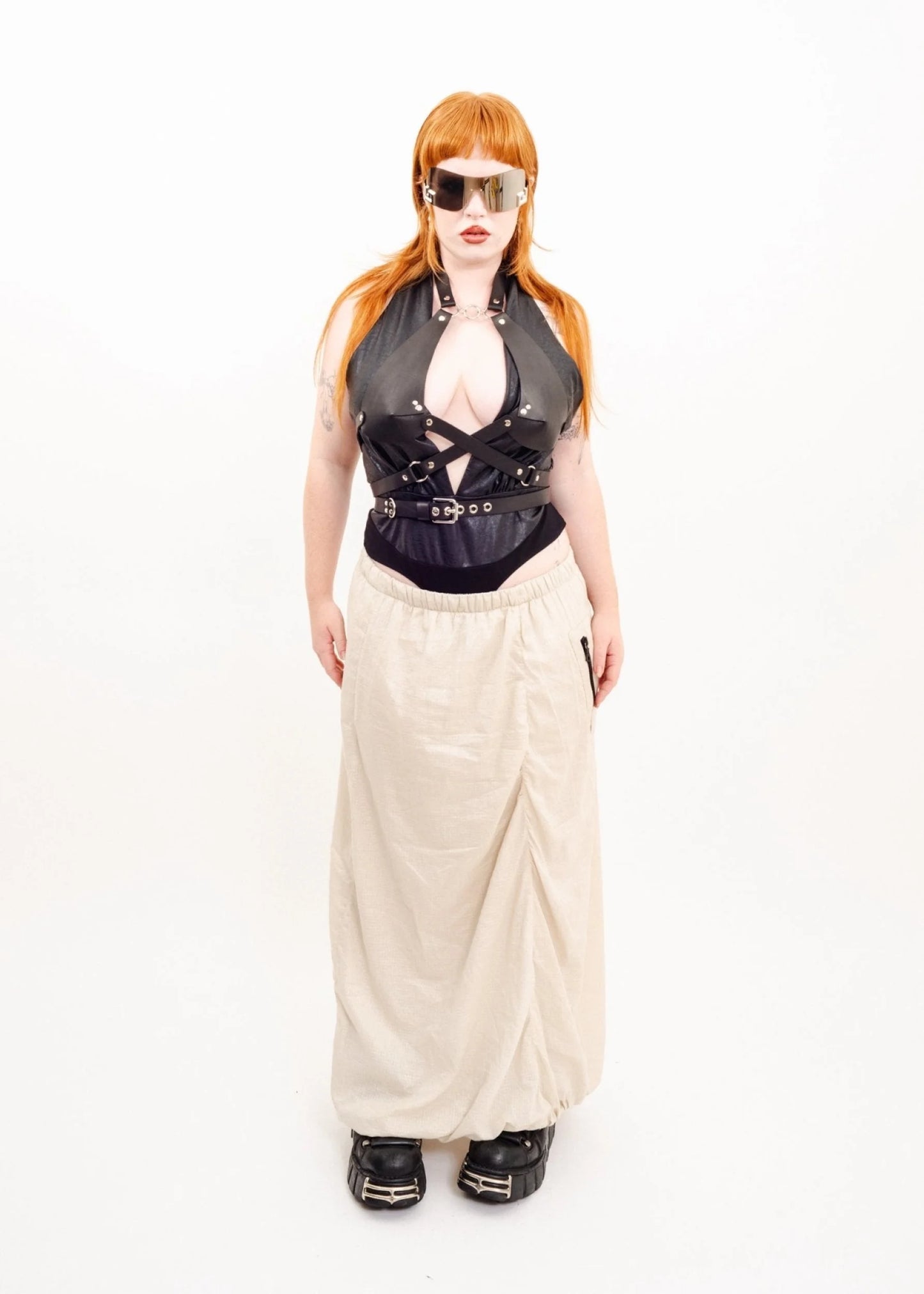 Something Shit Buckled Bikini Halter size 12-16