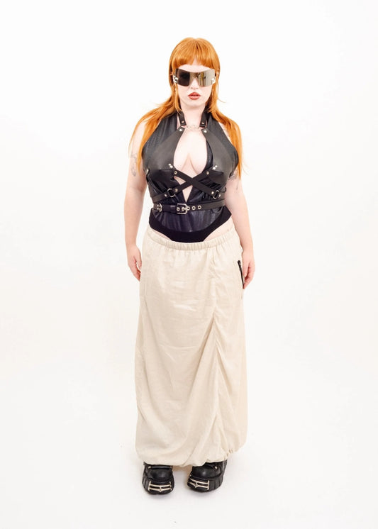 Something Shit Buckled Bikini Halter size 12-16