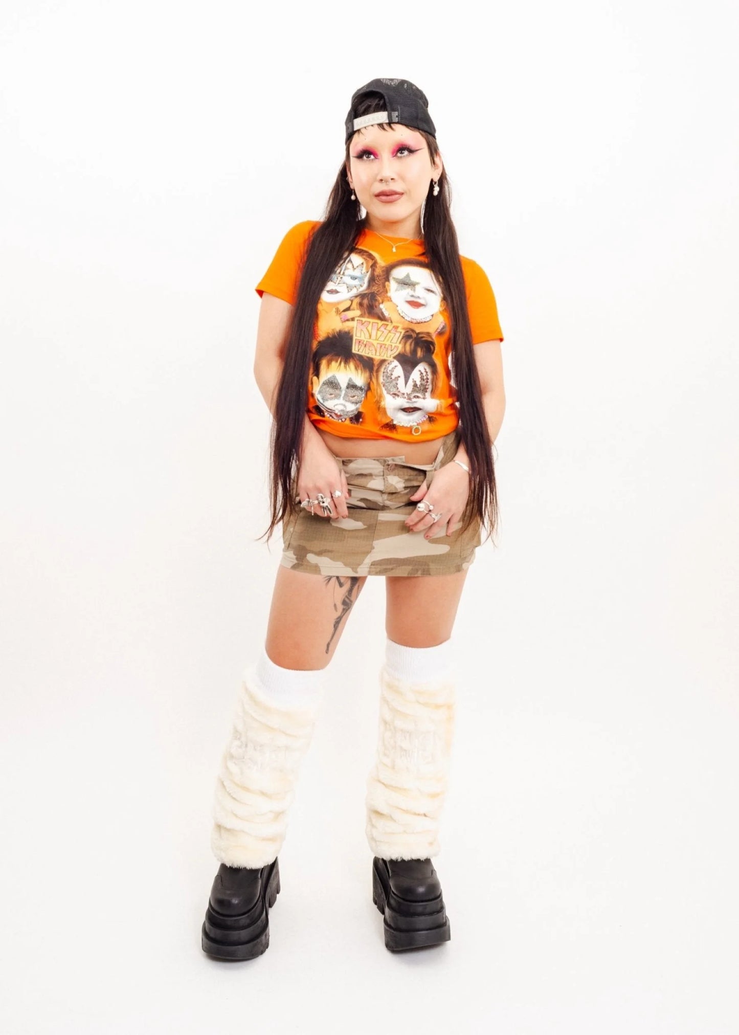 Carhartt Camo micro mini skirt