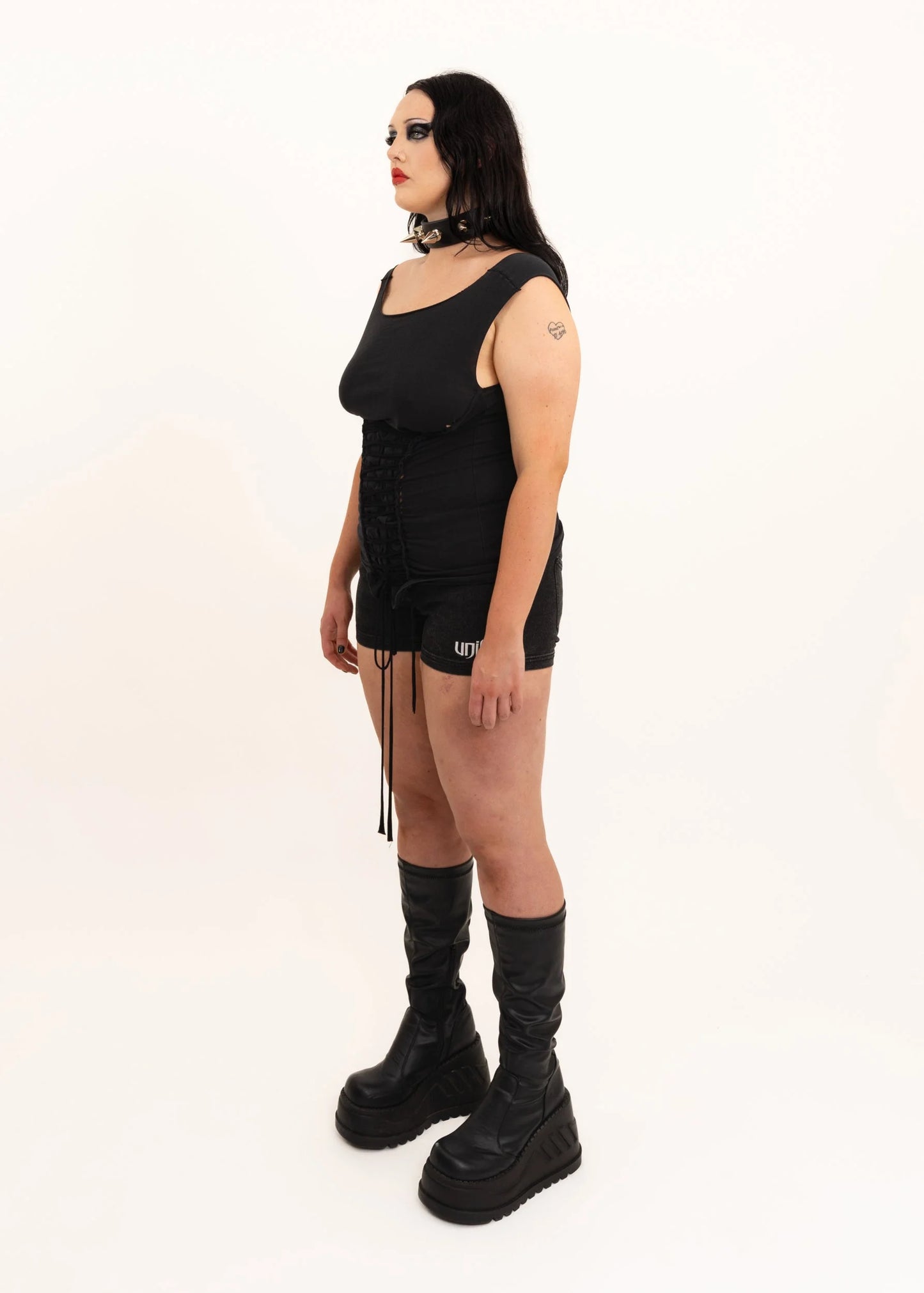 Banshee Corseted Braided Tank Top
