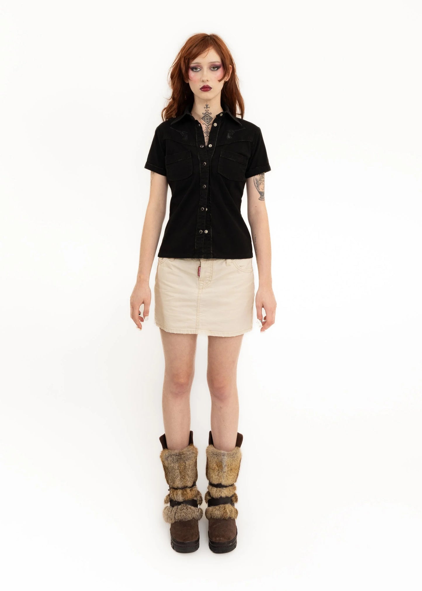 Illicit Cowgirl Trucker Shirt