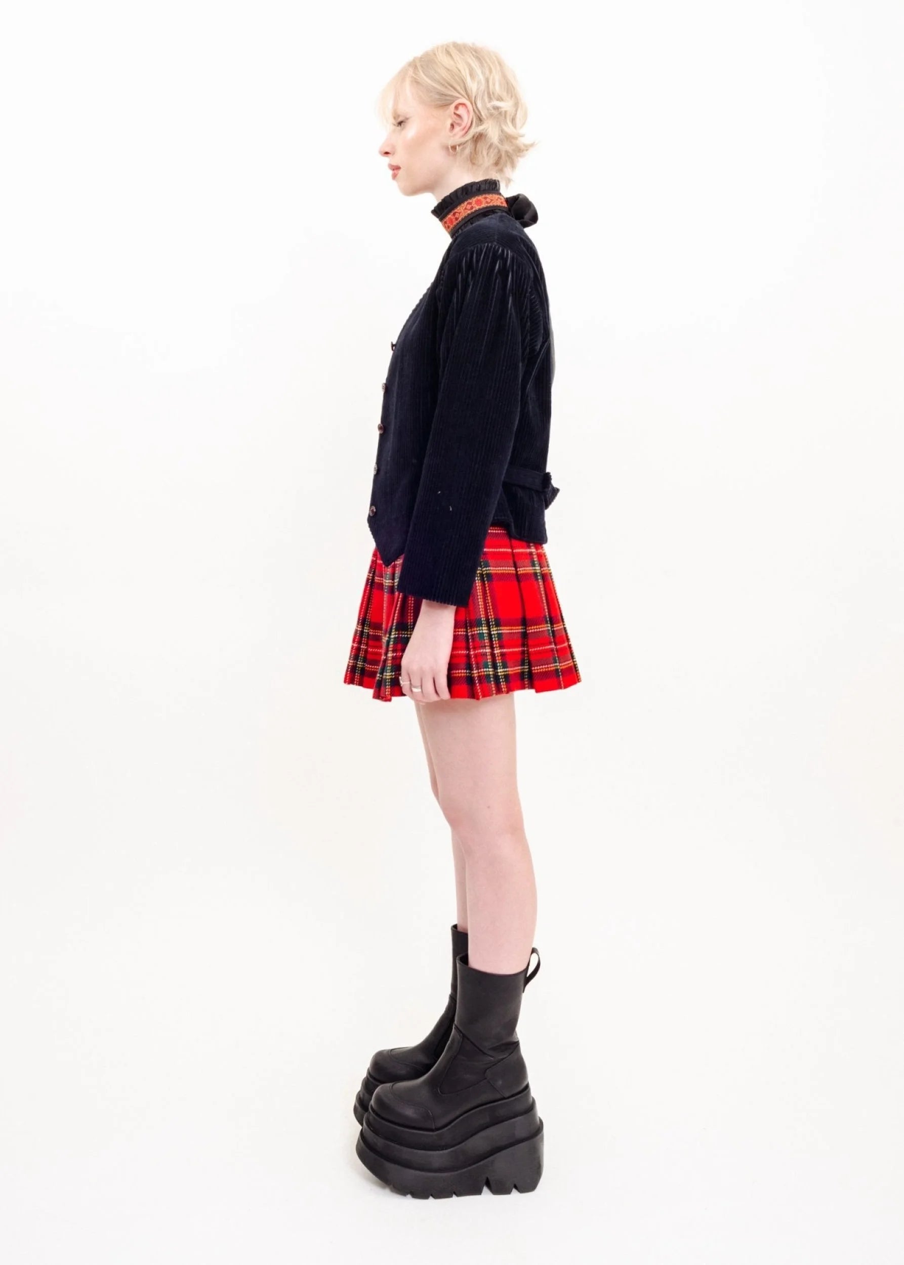 Arte Moda Cropped cord jacket