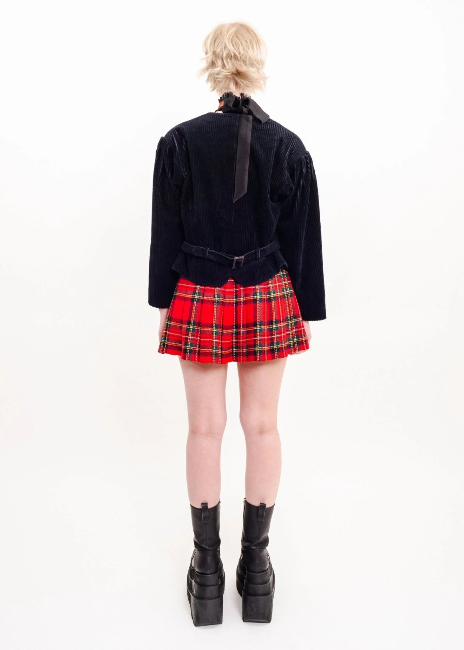 Arte Moda Cropped cord jacket