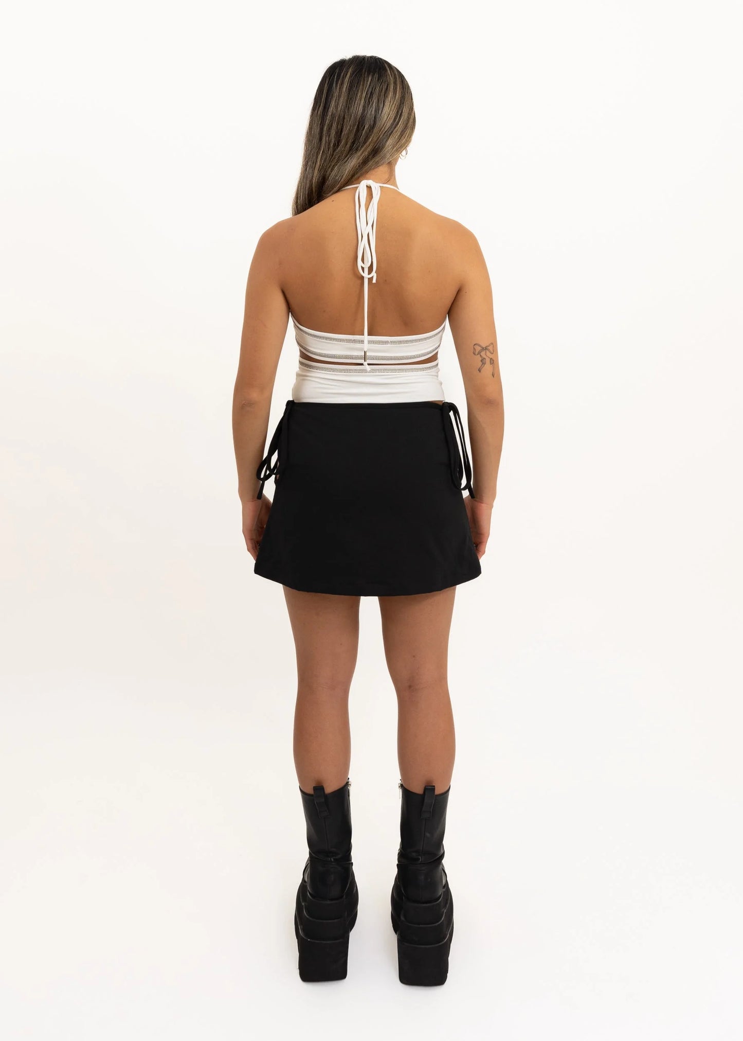 Spitsubishi Cut Out Halter Top