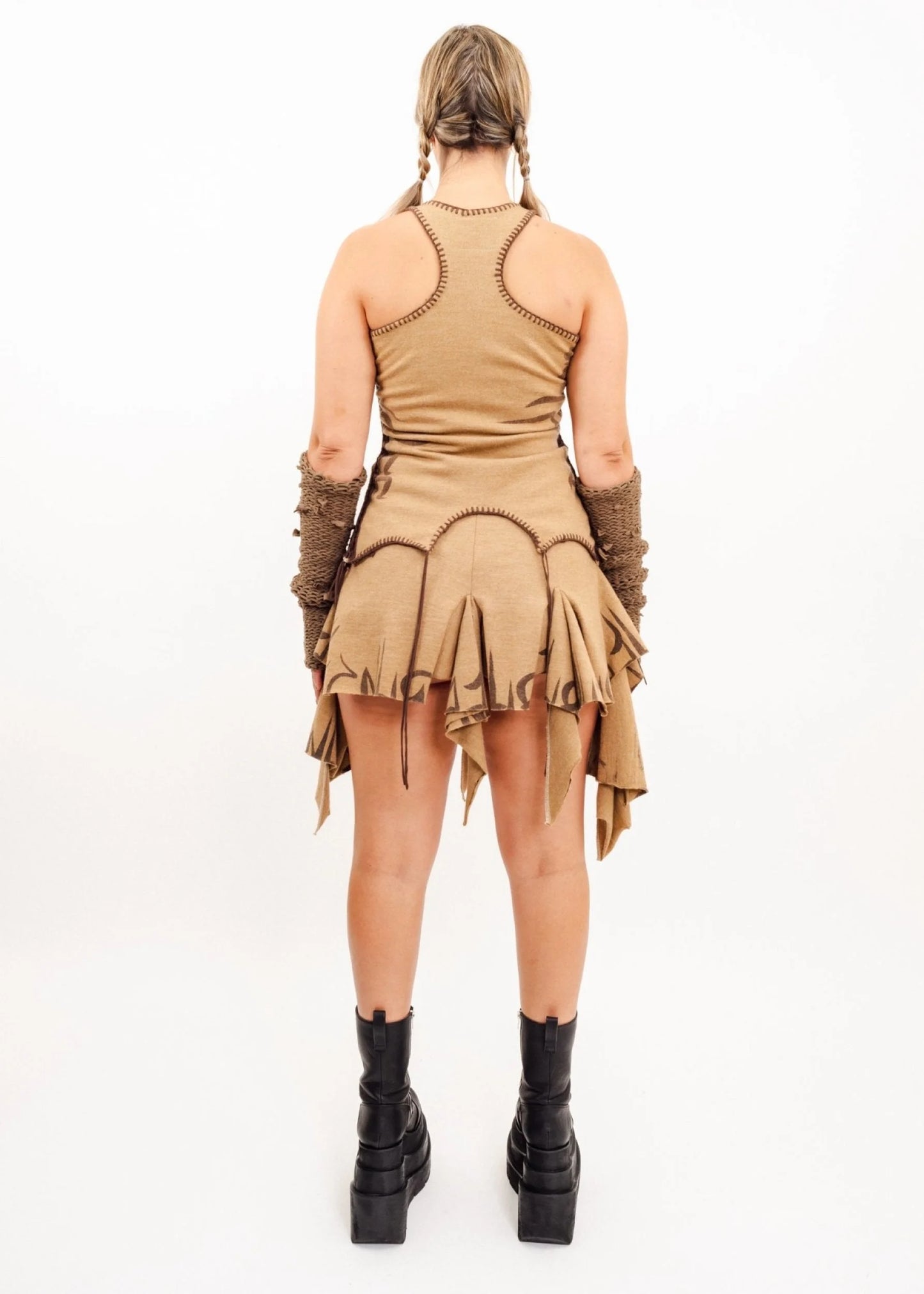 Banshee Faery Handkerchief hem Mini Skirt