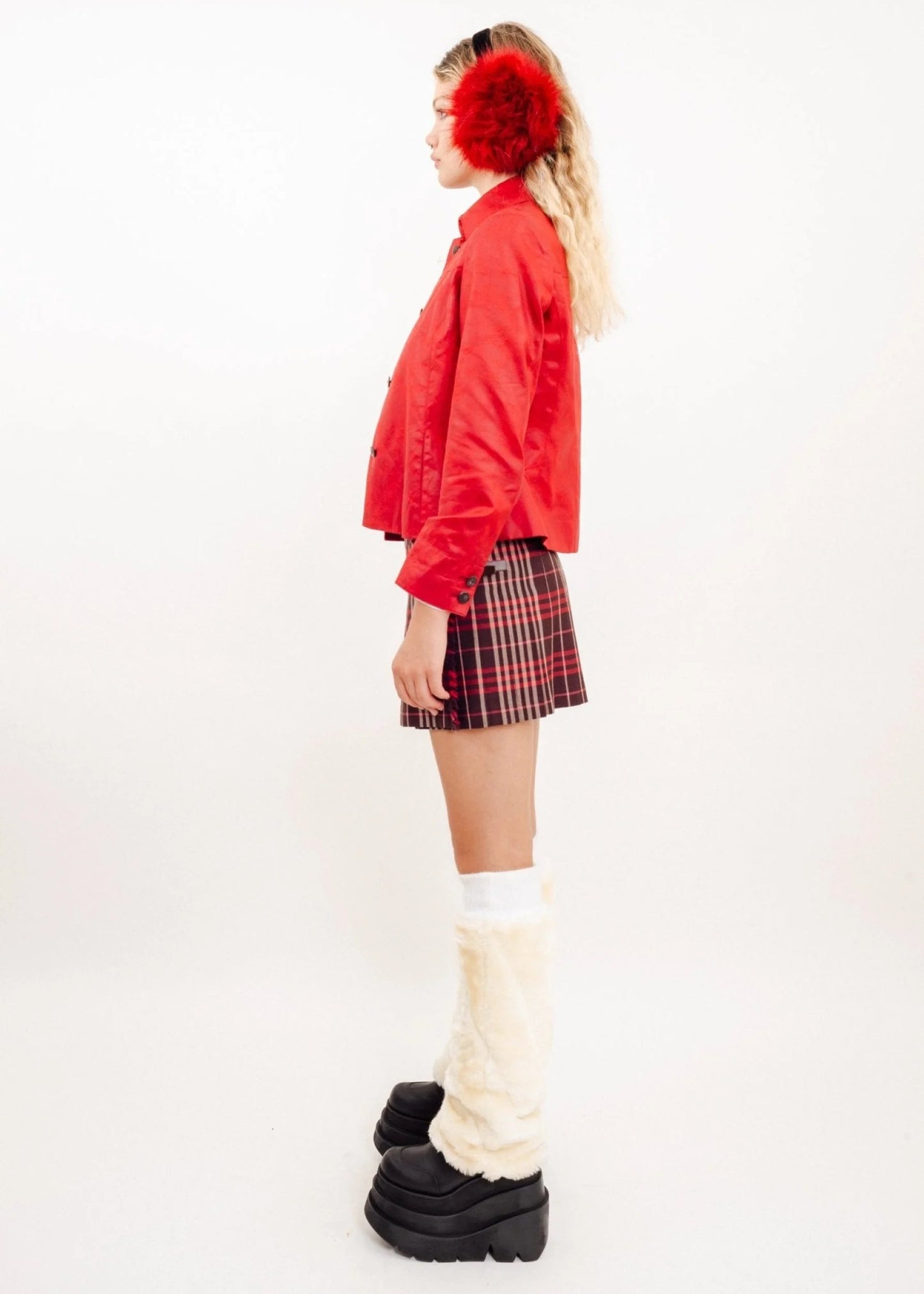 Miss Paris Faux leather jacket