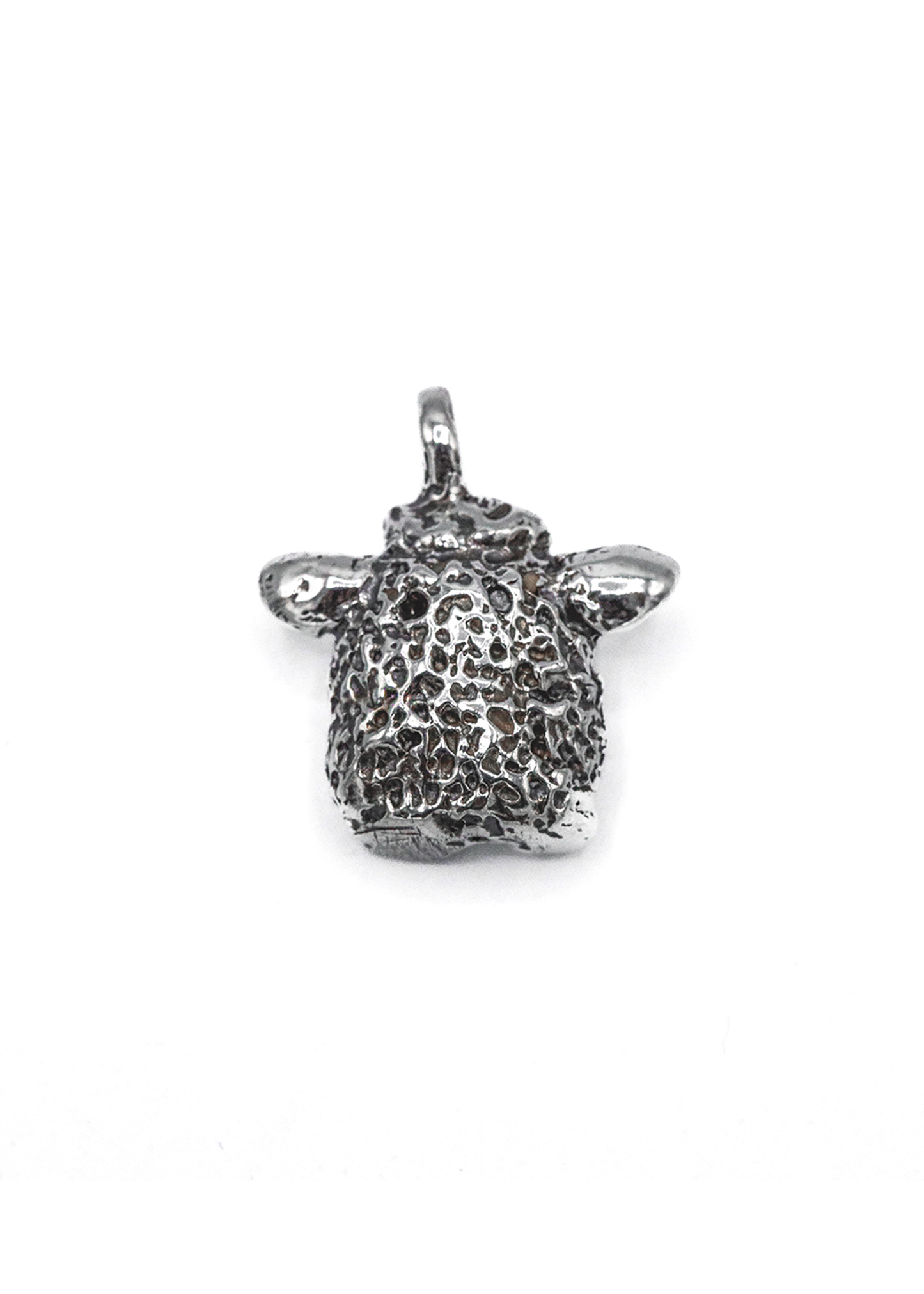 Billy Tooth Sterling silver Furby charm with ruby eyes Bizarre Bazaar