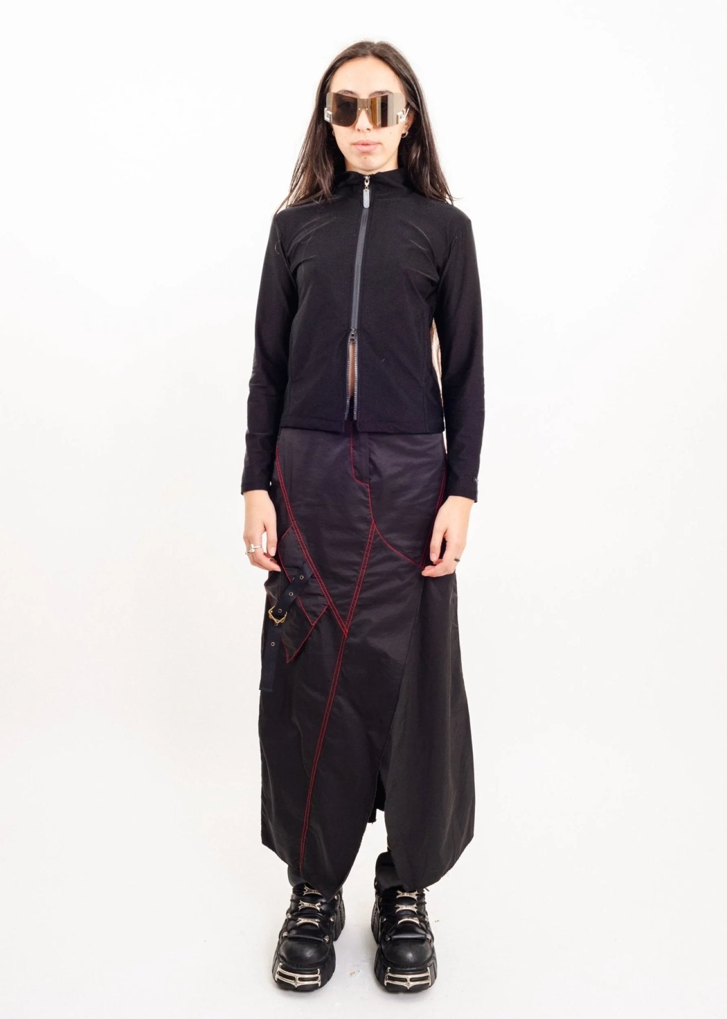 FOTUS Futuristic cyber rave top