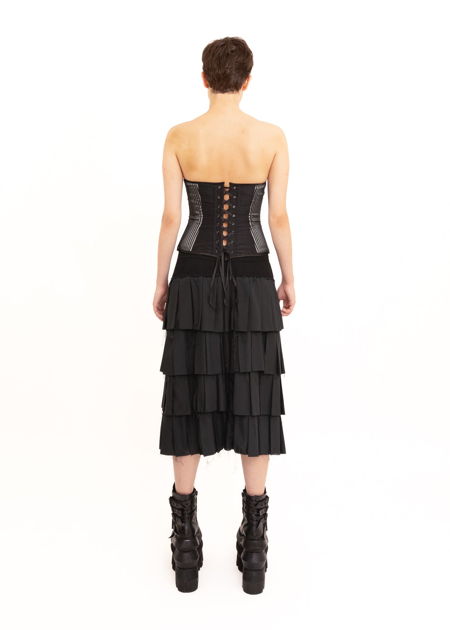 Awatea Graphite Skirt Bizarre Bazaar