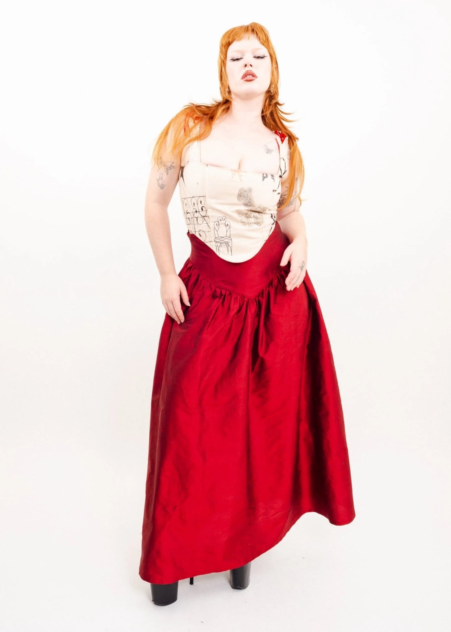 Depth of Scye Harlot Ankle Grazer Skirt