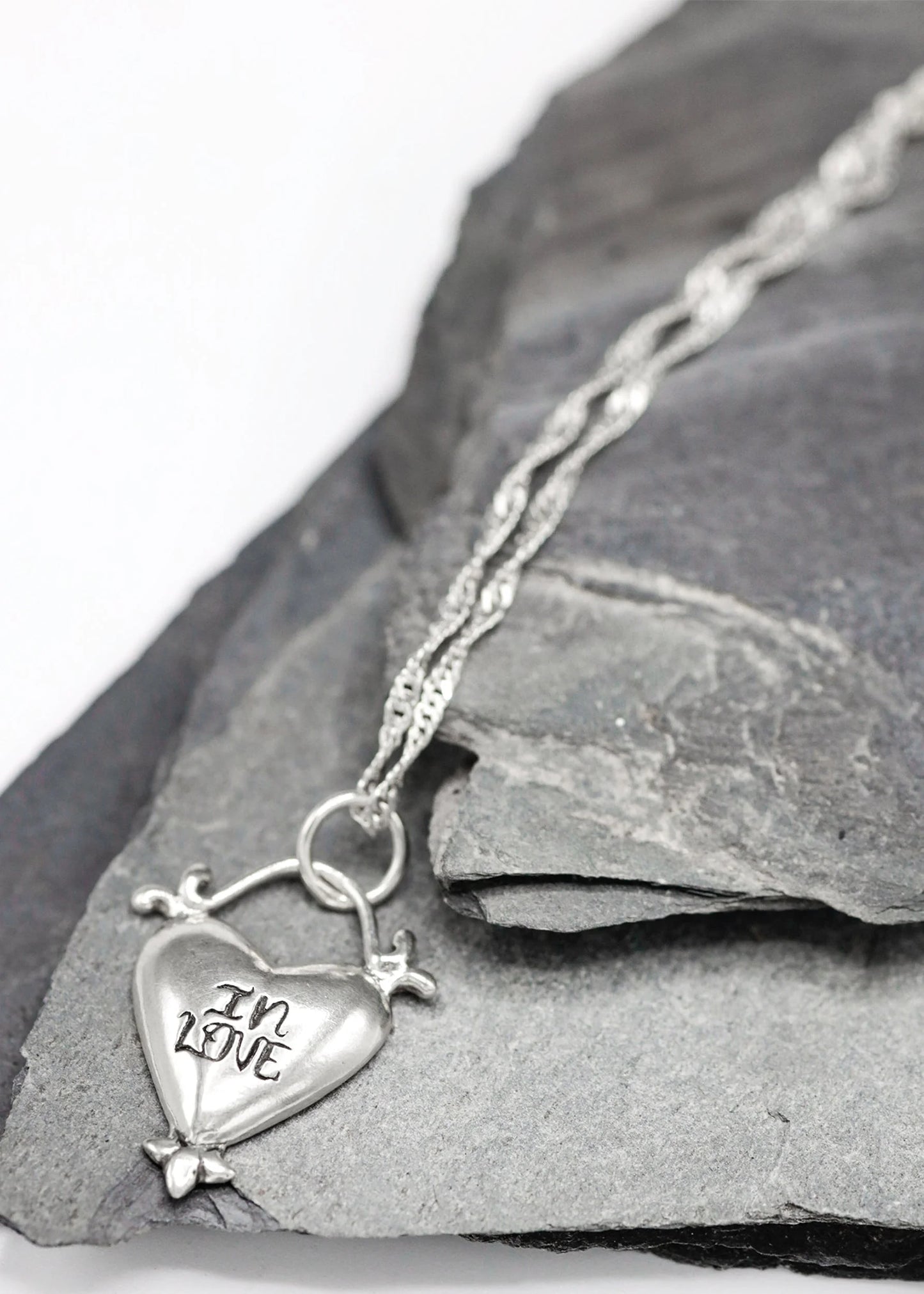 M.V.H Jewellery In Love Heart Pendant