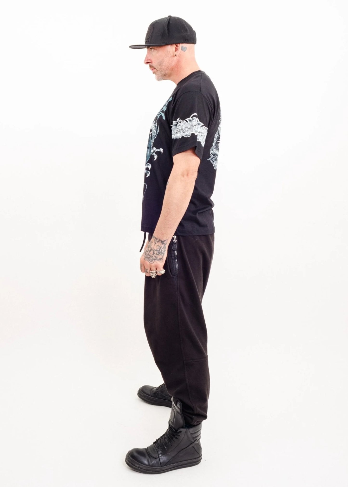 Red Rock of the T-shirts Japanese dragon tattoo graphic t-shirt