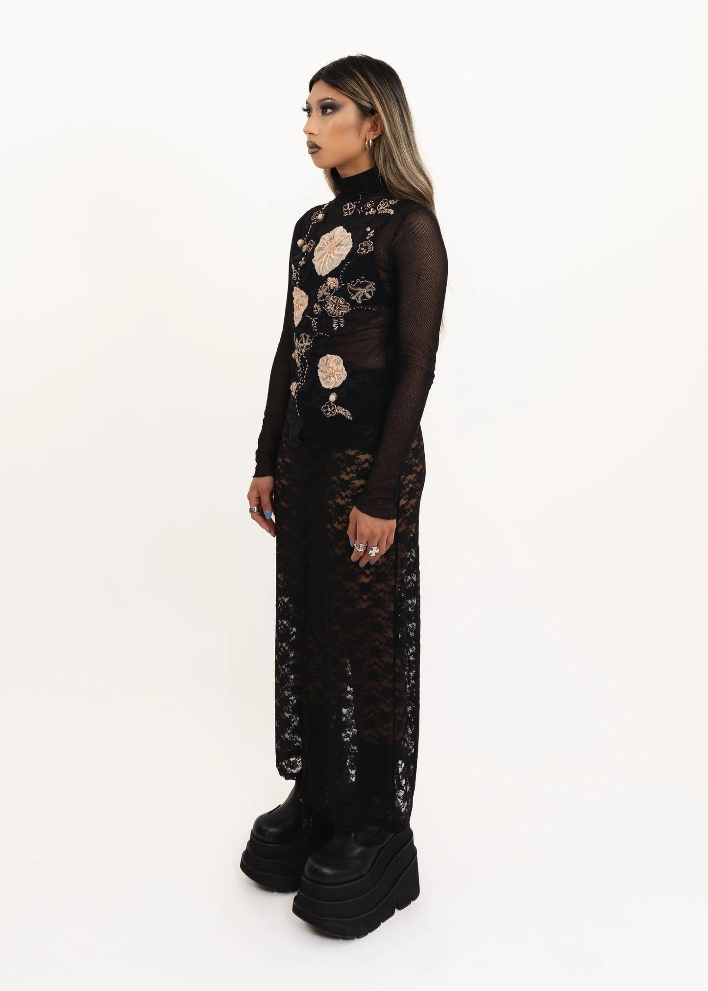 B-R-B Lace Manipulator multiwear skirt