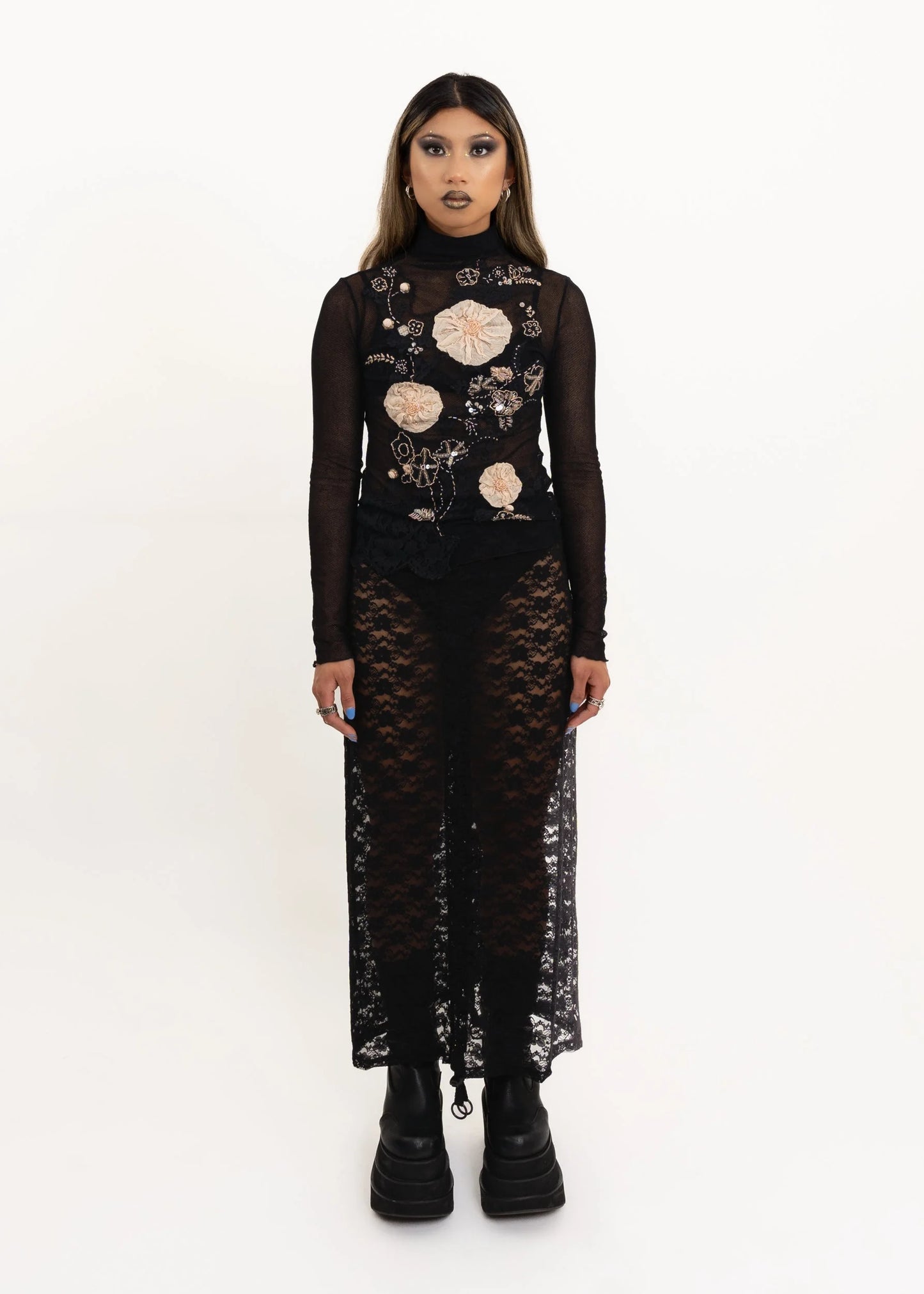 B-R-B Lace Manipulator multiwear skirt