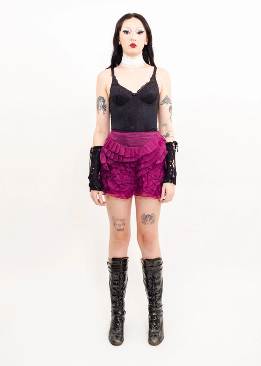 G&V Lace/ satin torsolette