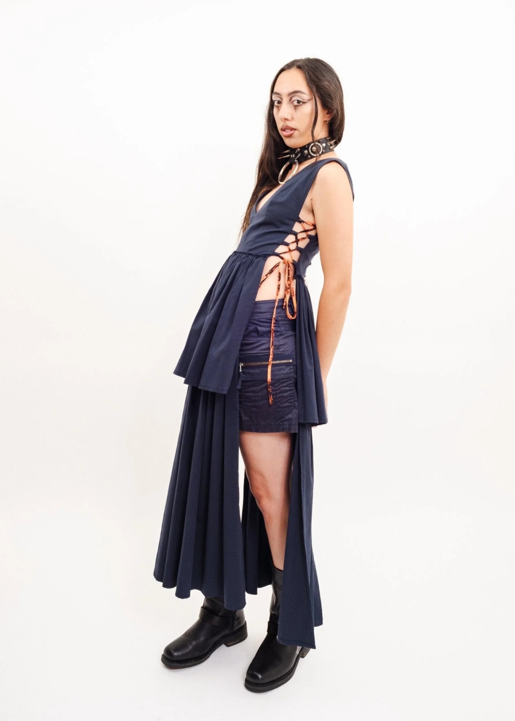 Karaoke Superstars Lace up tunic dress