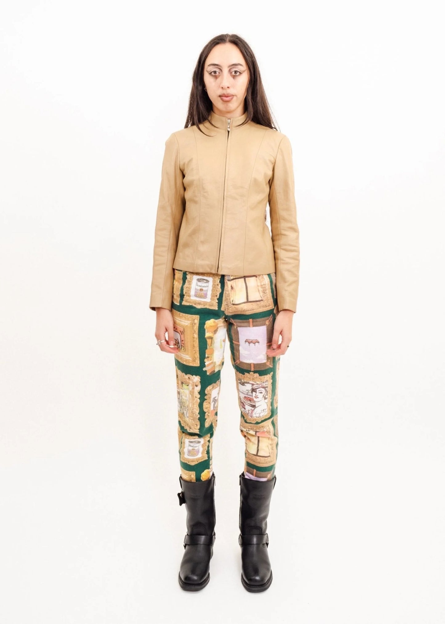 Likeable Leather moto jacket