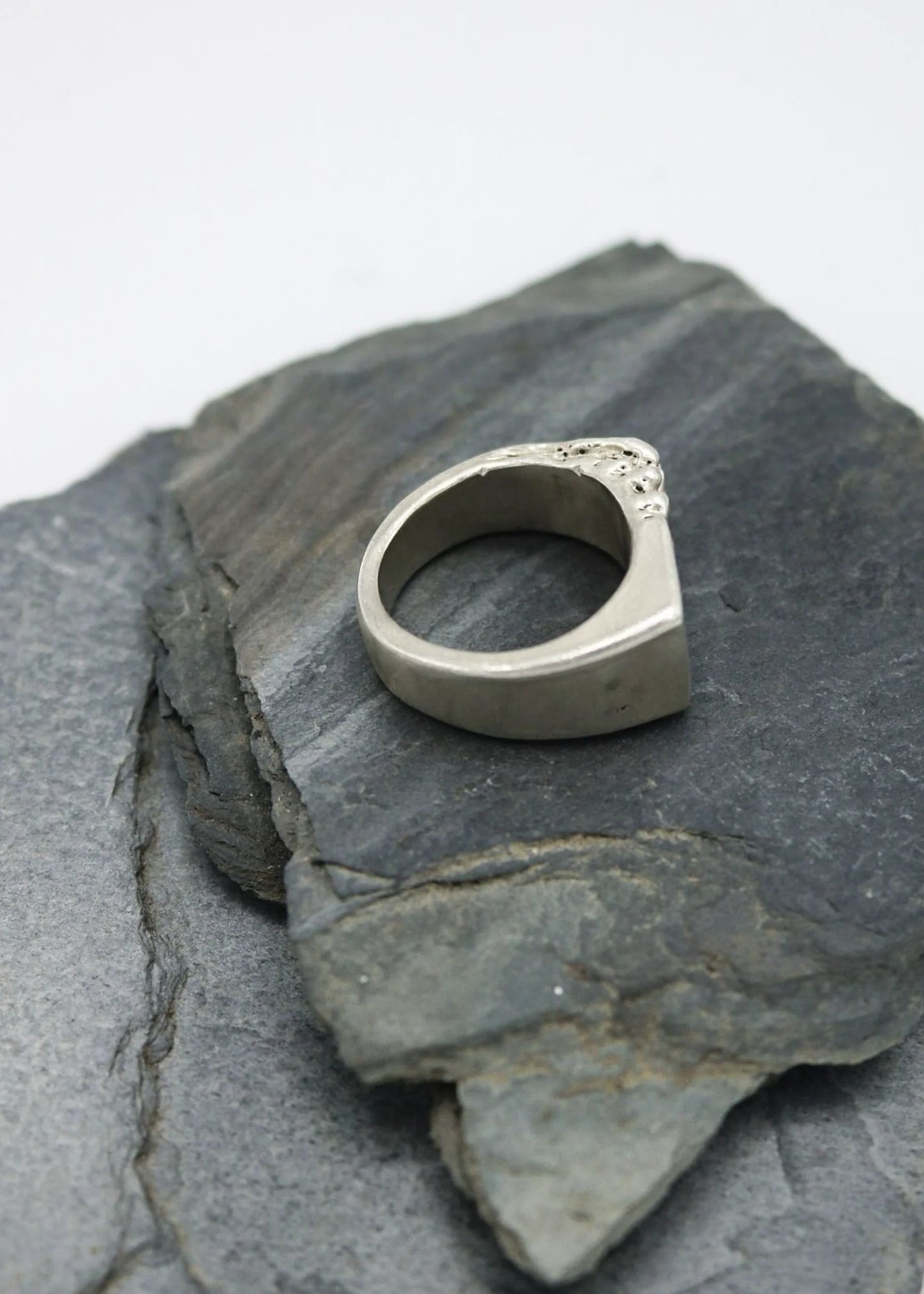 Mothmade Jewels Lichen Signet Ring