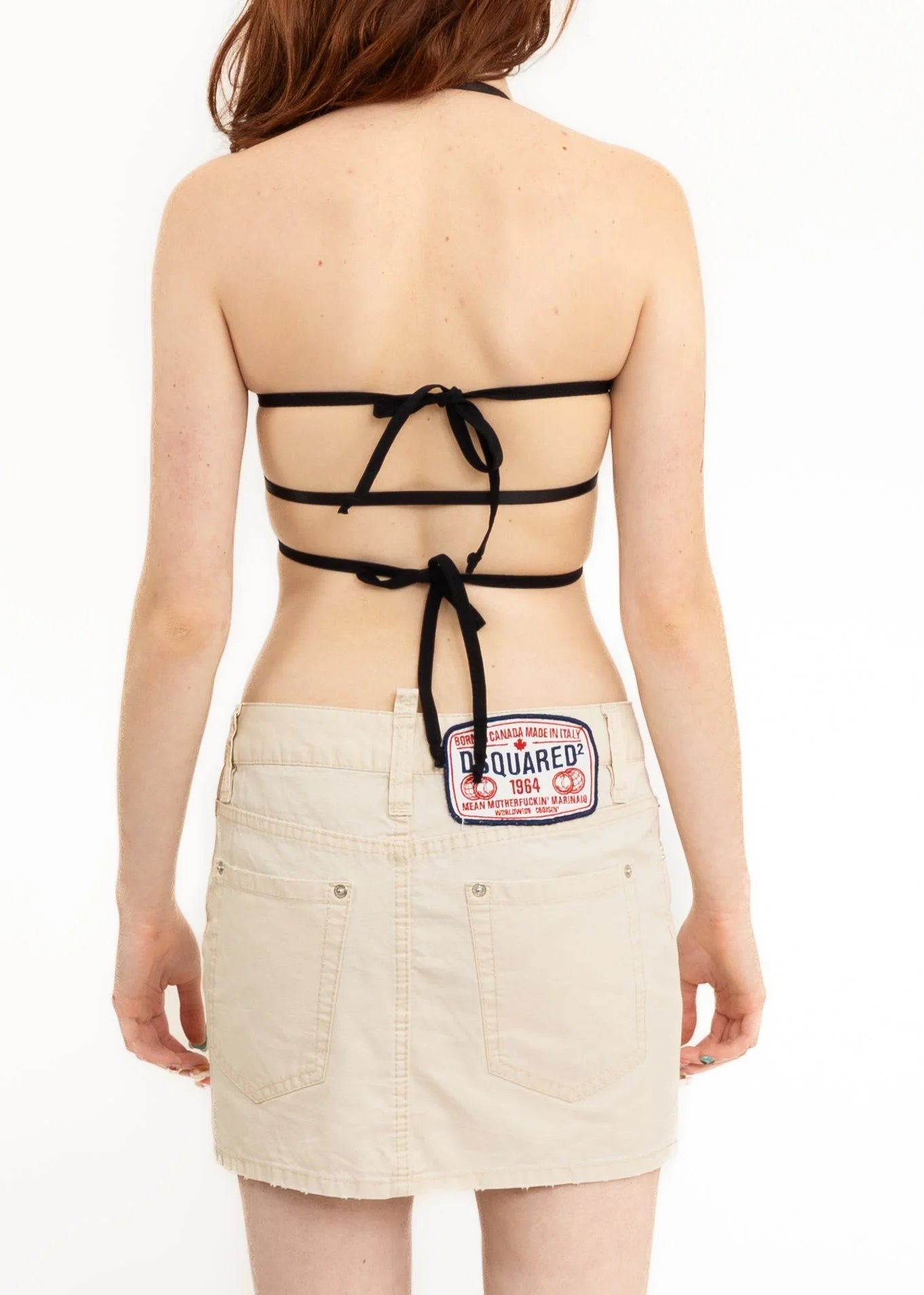 D-Squared2 Logo Patch Mini Skirt