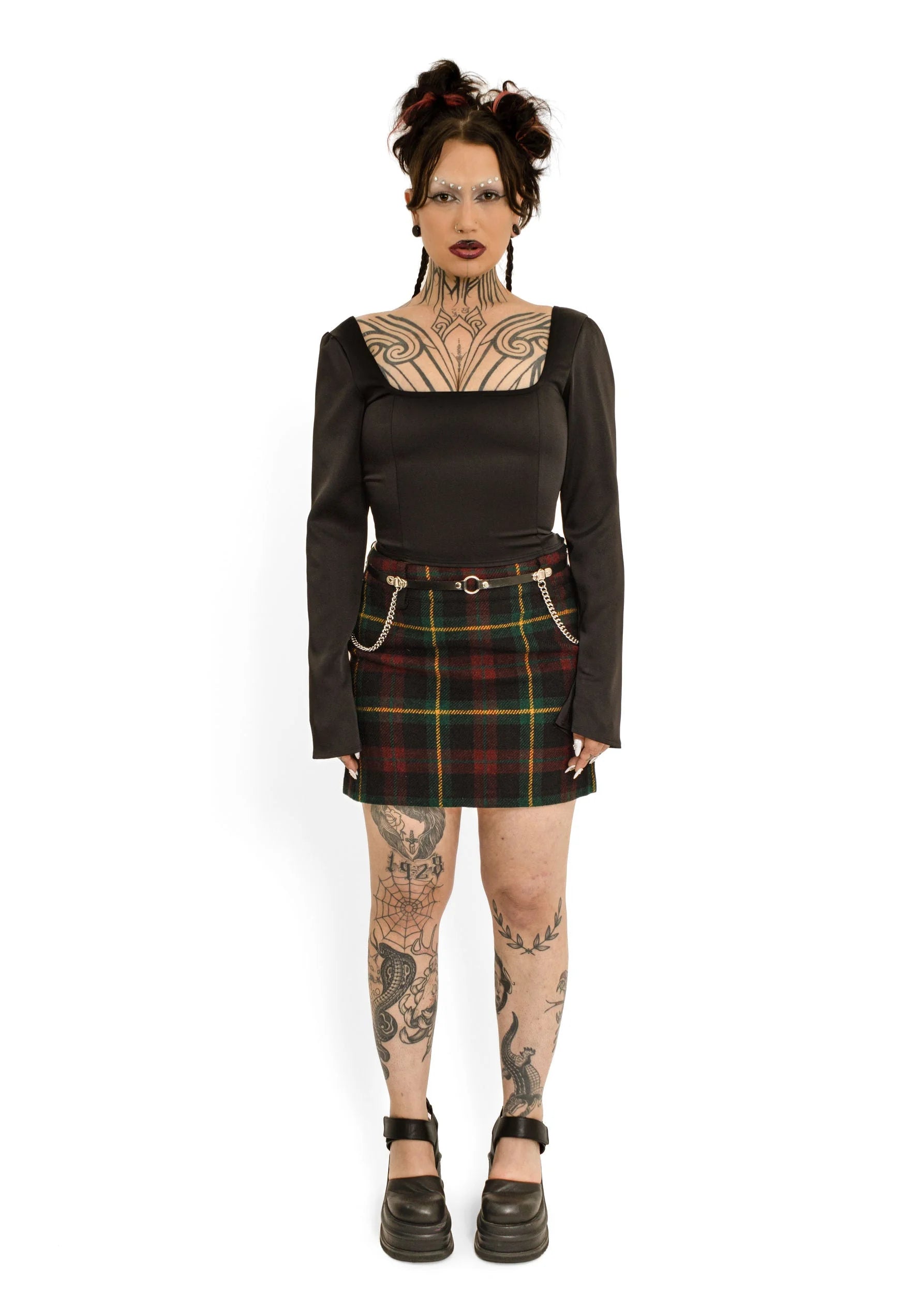 Tansey Long sleeve corset top