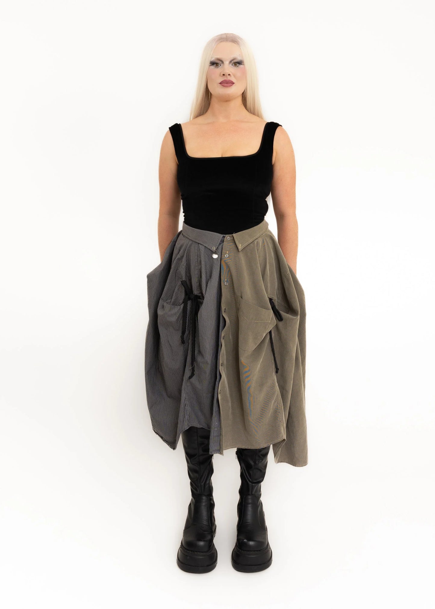Billy by Billy Mash Up Shirt Skirt #1