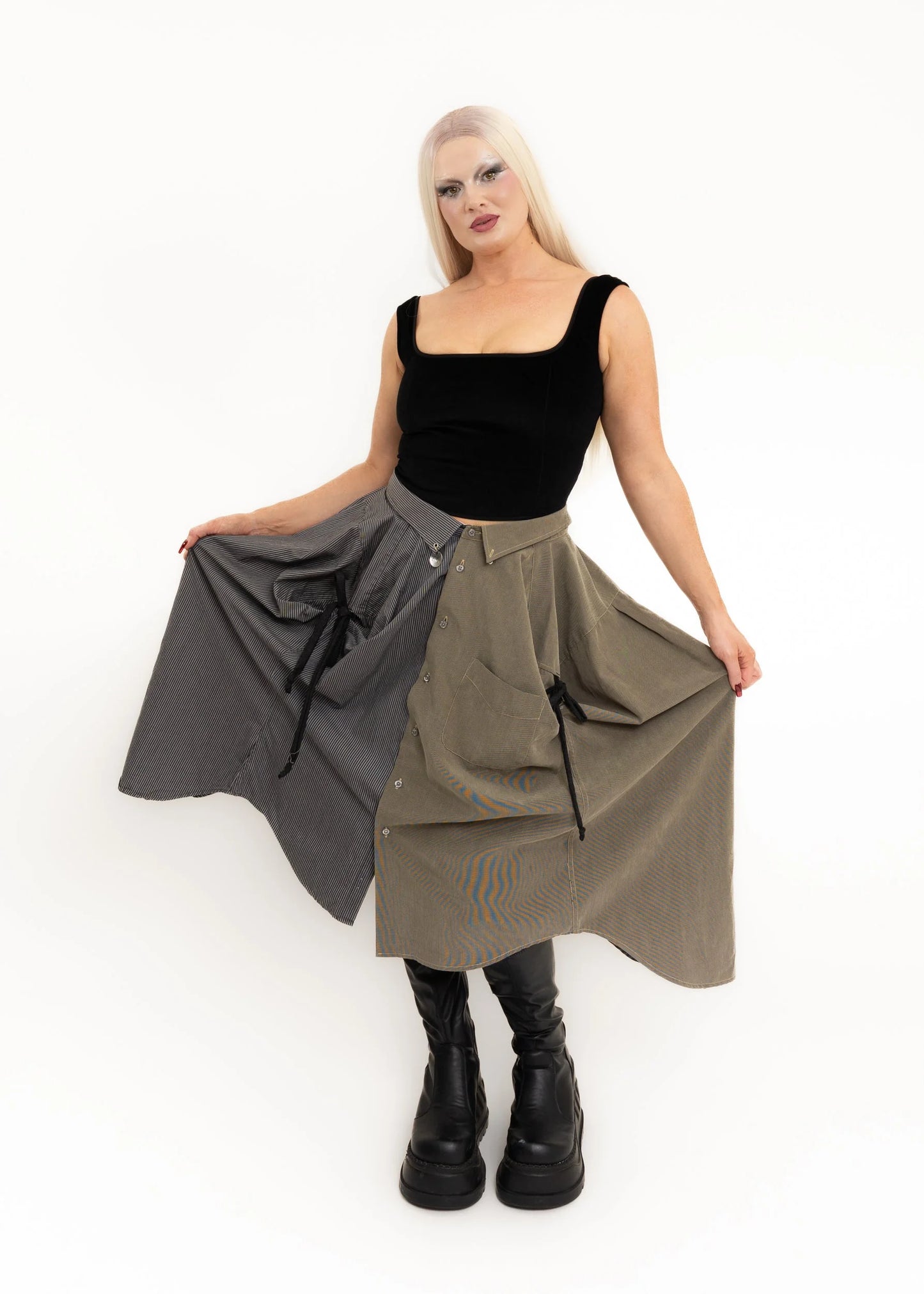 Billy by Billy Mash Up Shirt Skirt #1