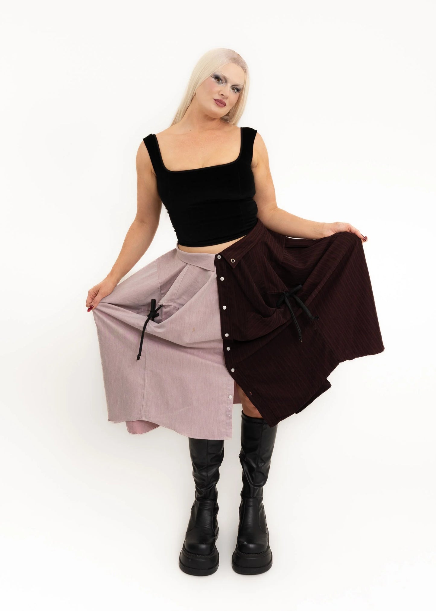 Billy by Billy Mash Up Shirt Skirt #3