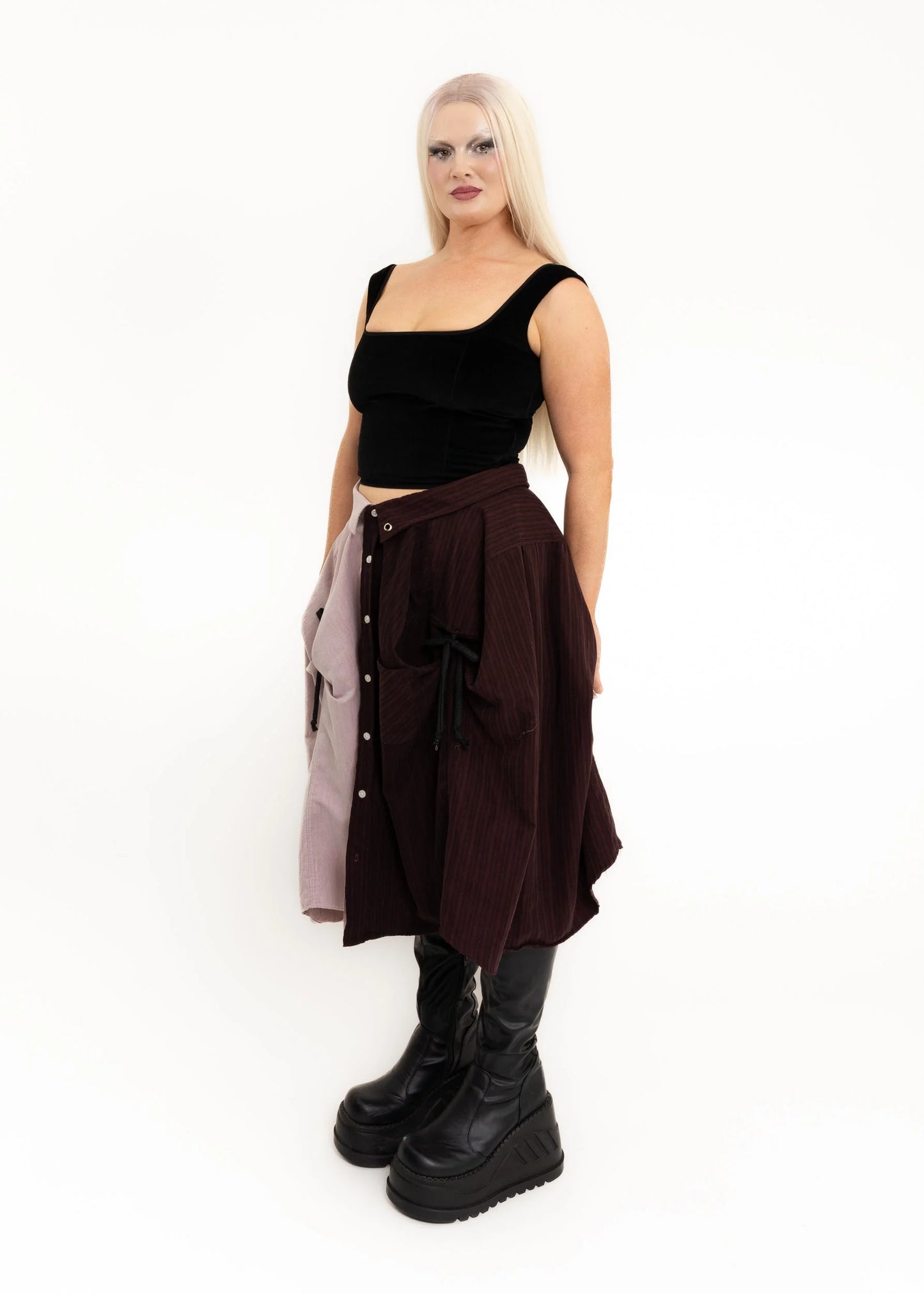 Billy by Billy Mash Up Shirt Skirt #3