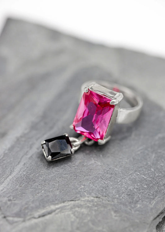 Kick in the Eye Mirror Forever ring