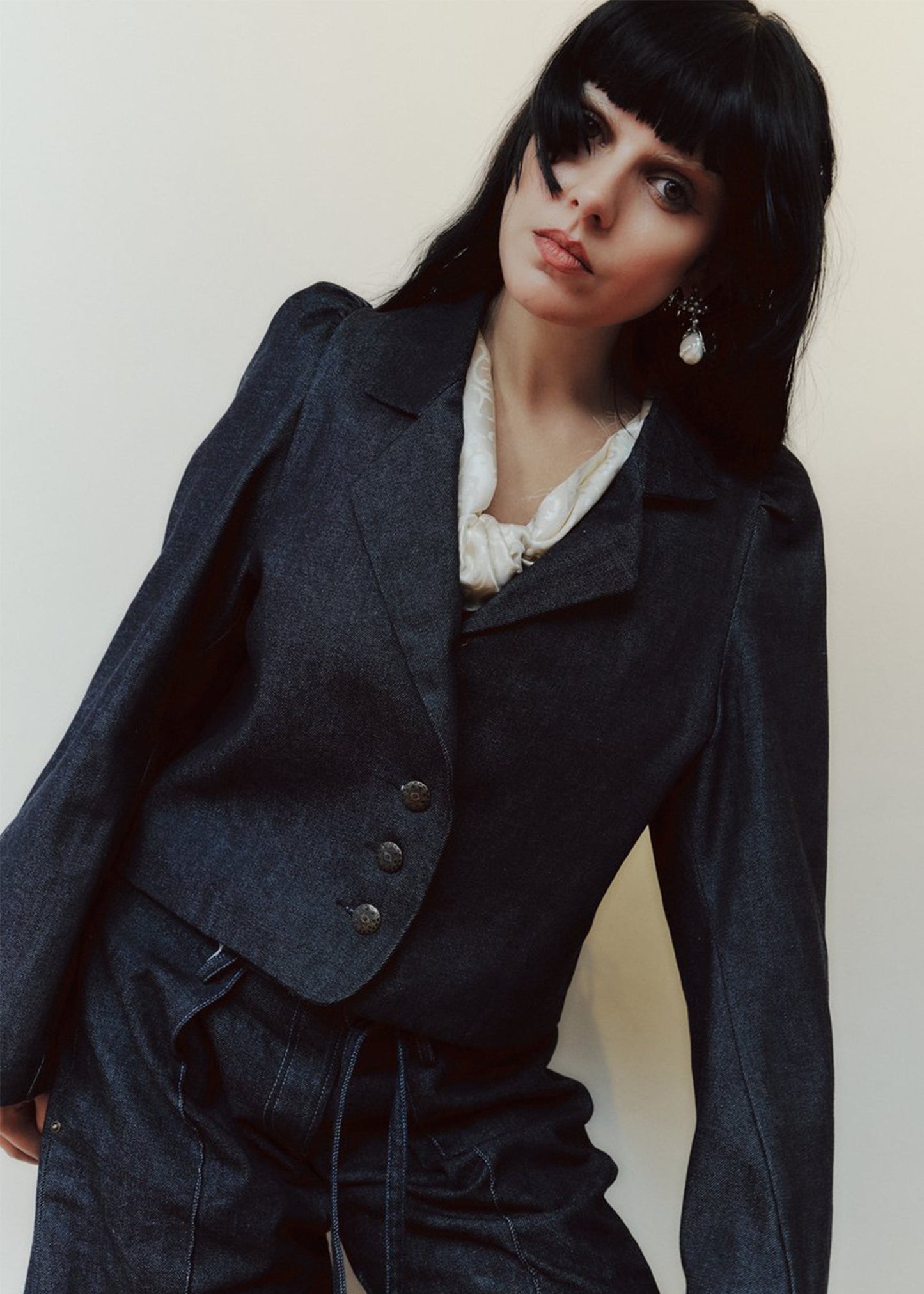 Daf Nimkovsky Naomi Jacket- Indigo Denim Bizarre Bazaar
