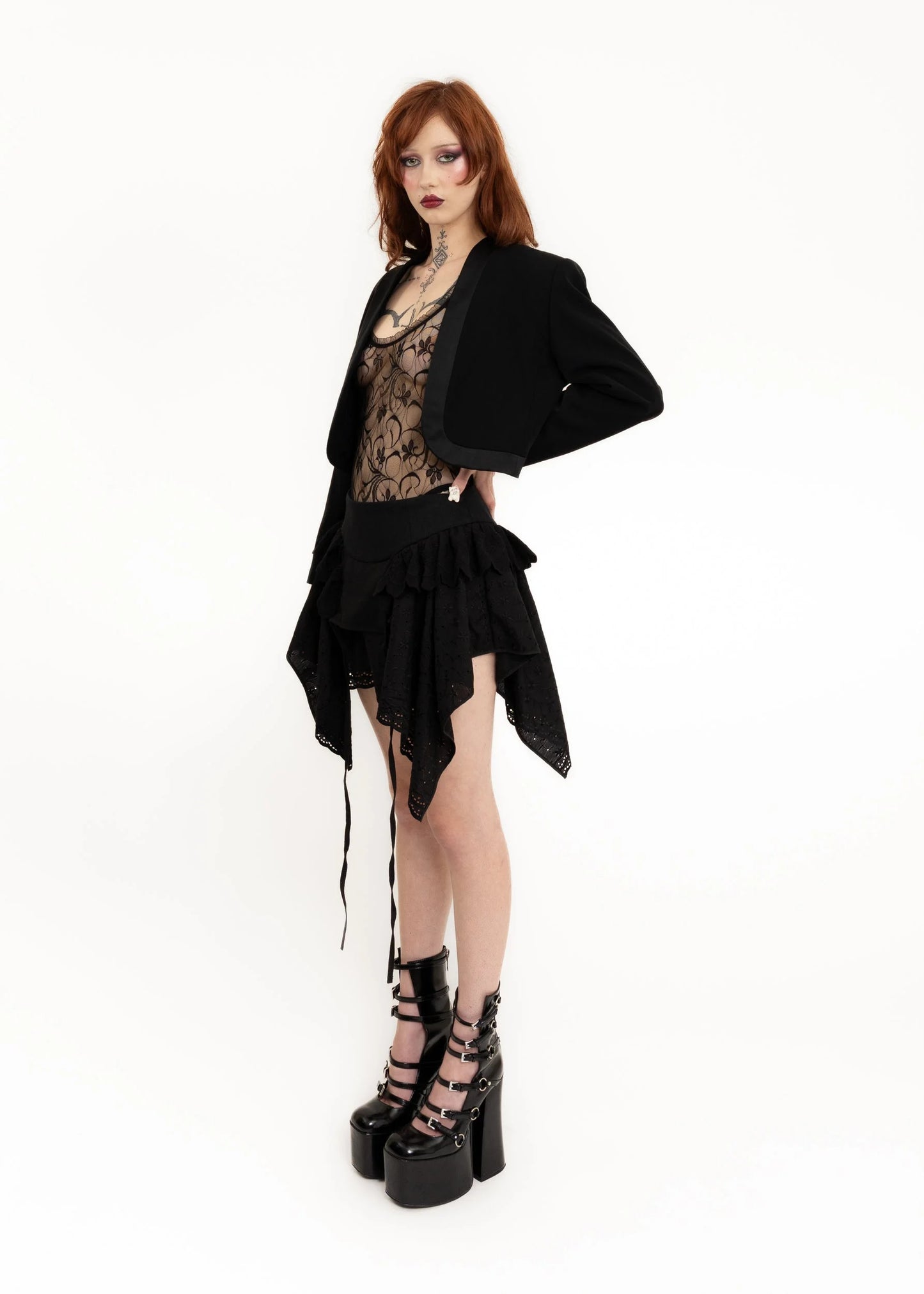 Age of Aquarius Odessa Skirt- Black
