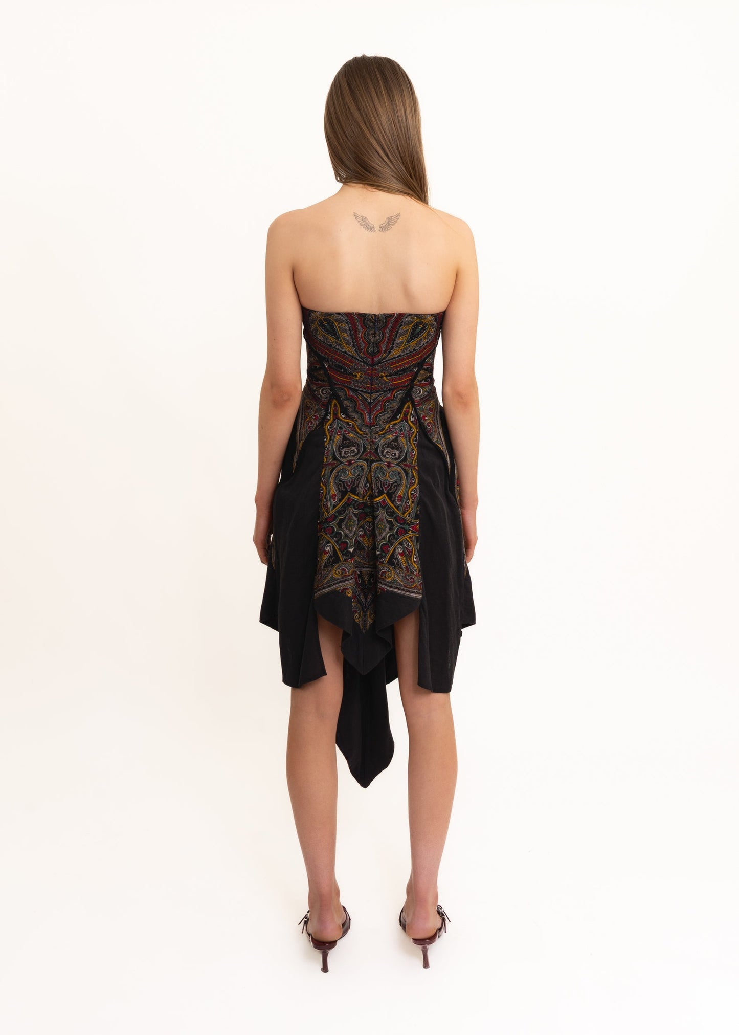 Zheyi Ruan Odyssey Bustier Scarf Dress Bizarre Bazaar