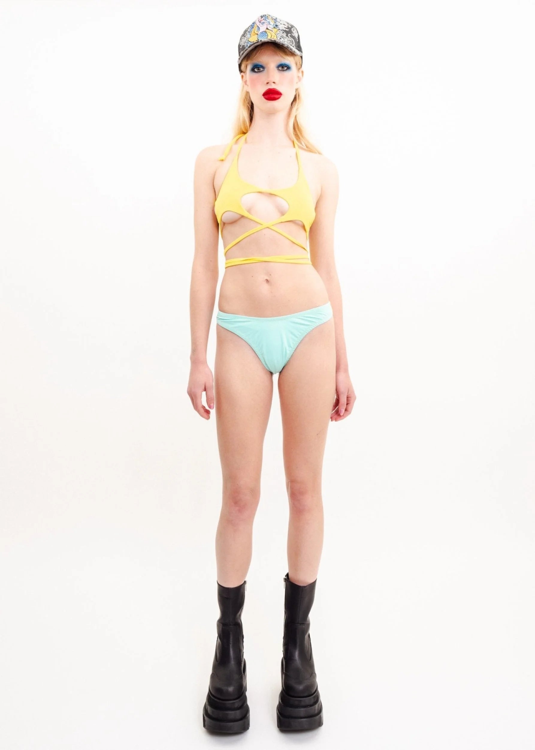 Astro Princess OG Starkini Top- yellow