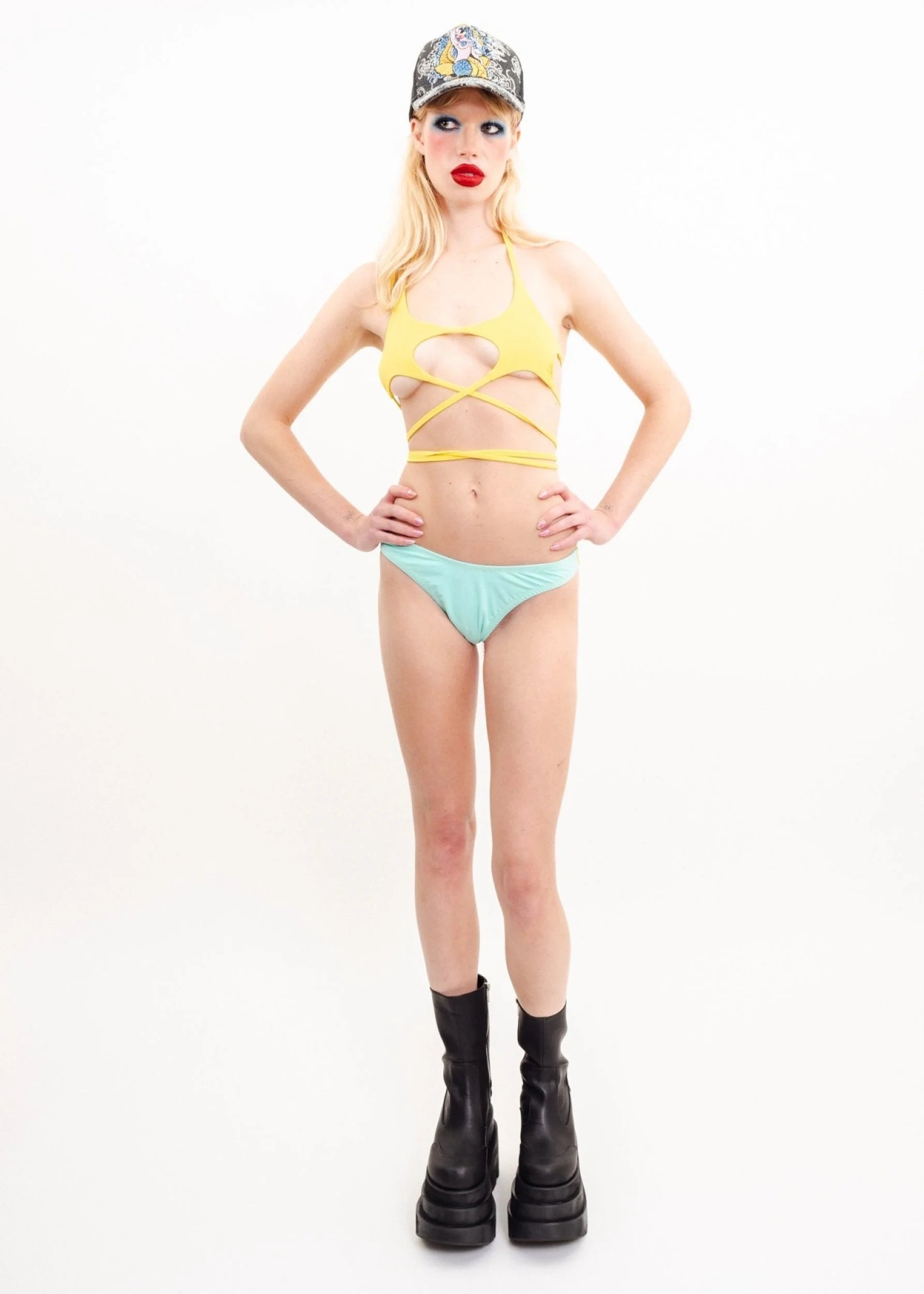 Astro Princess OG Starkini Top- yellow