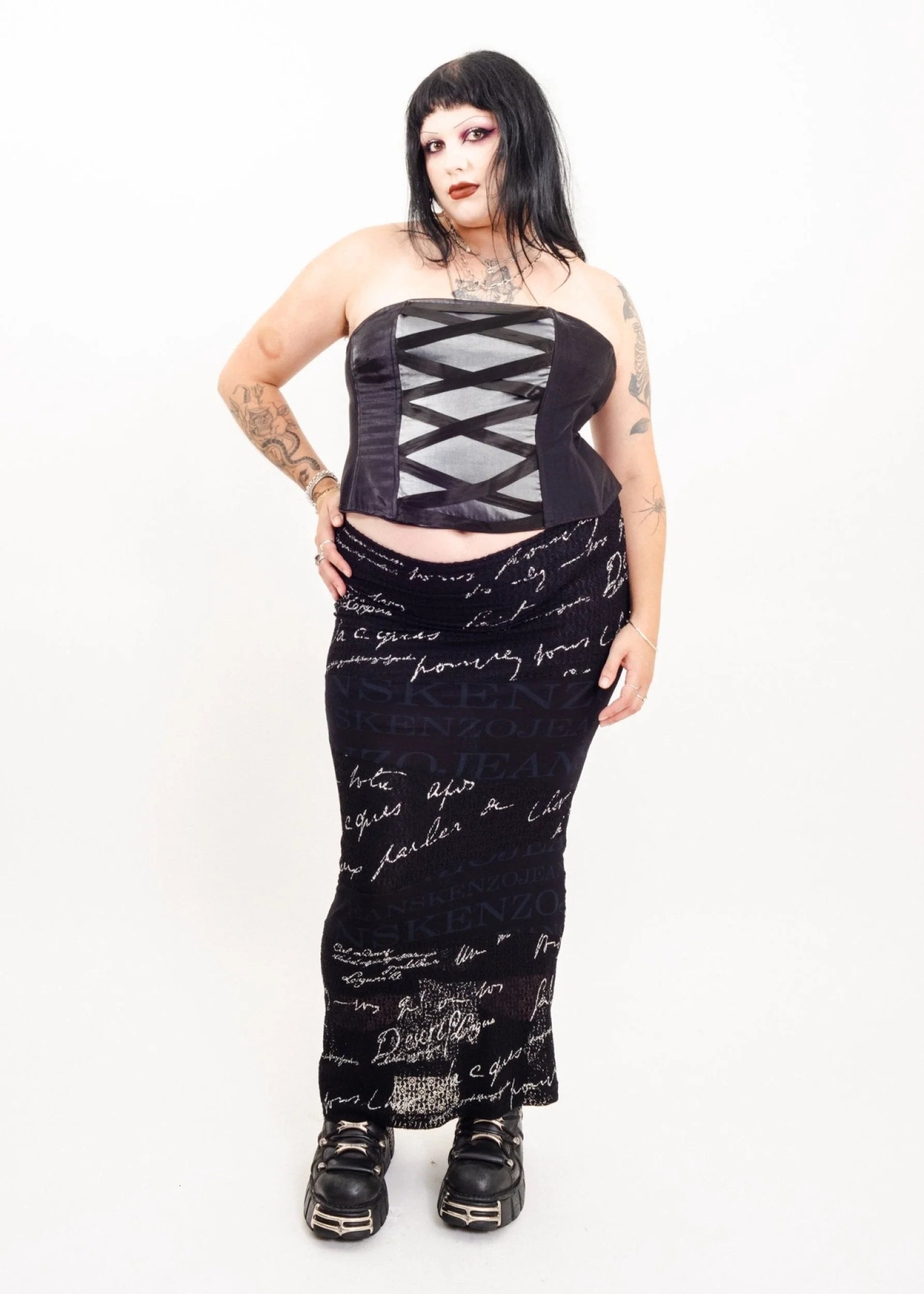 Bizarre Bazaar Party goth bustier