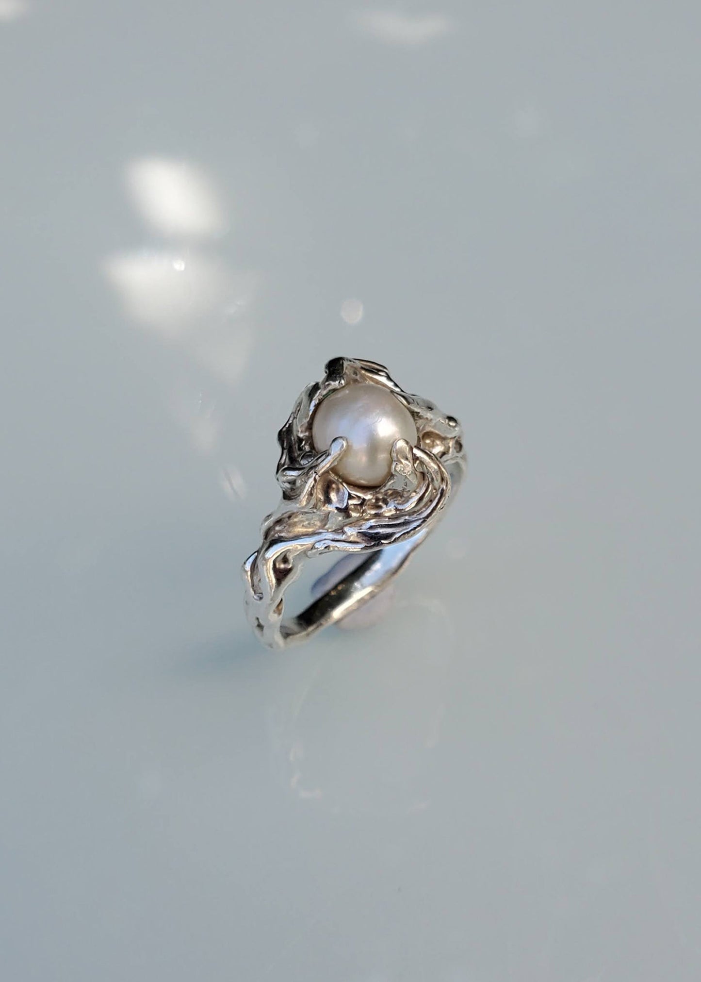 Pearl Swirl Ring #2
