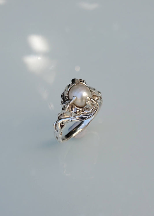 Pearl Swirl Ring #2
